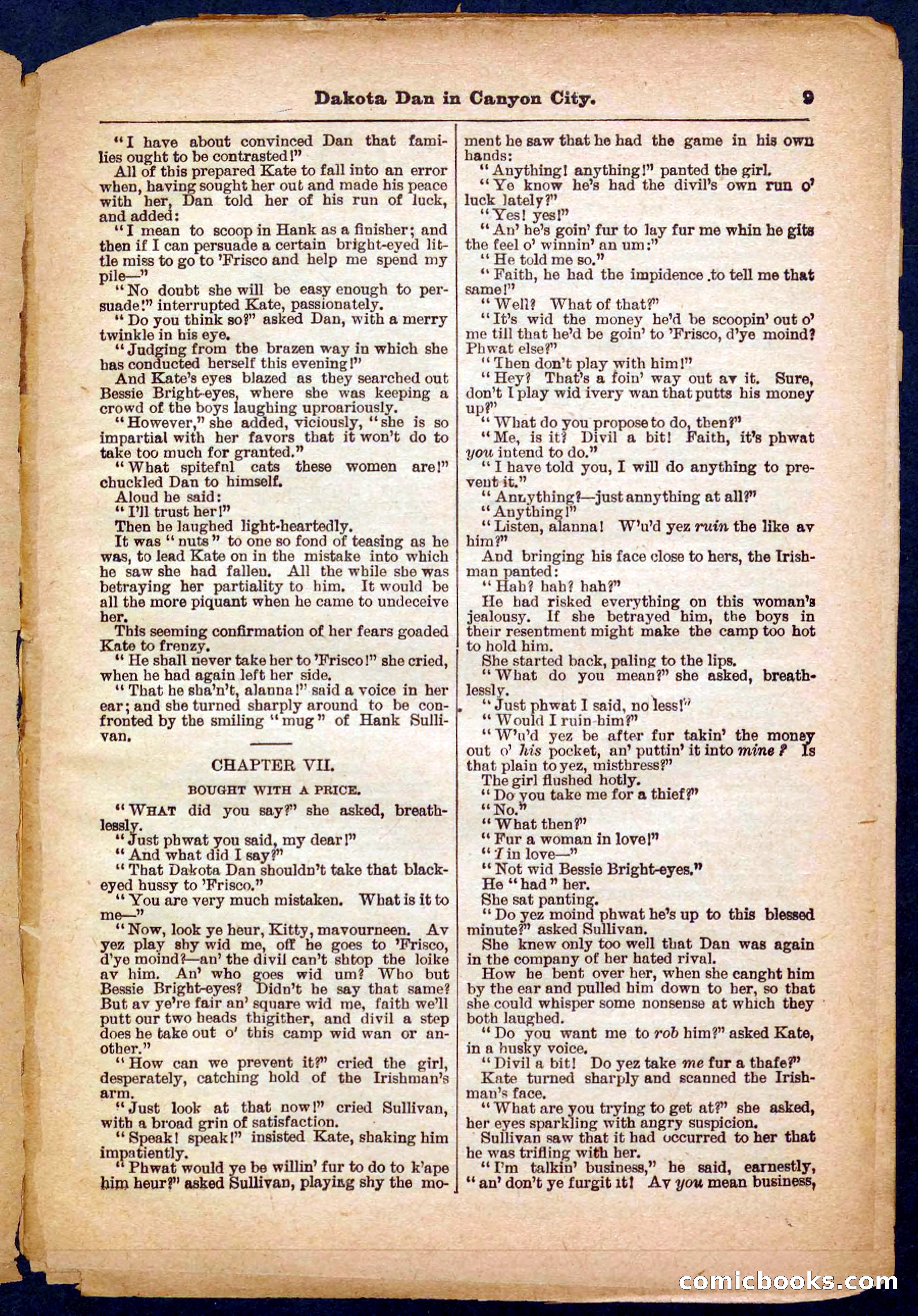 Beadle's Pocket Library No. 332 — page 9 of 32