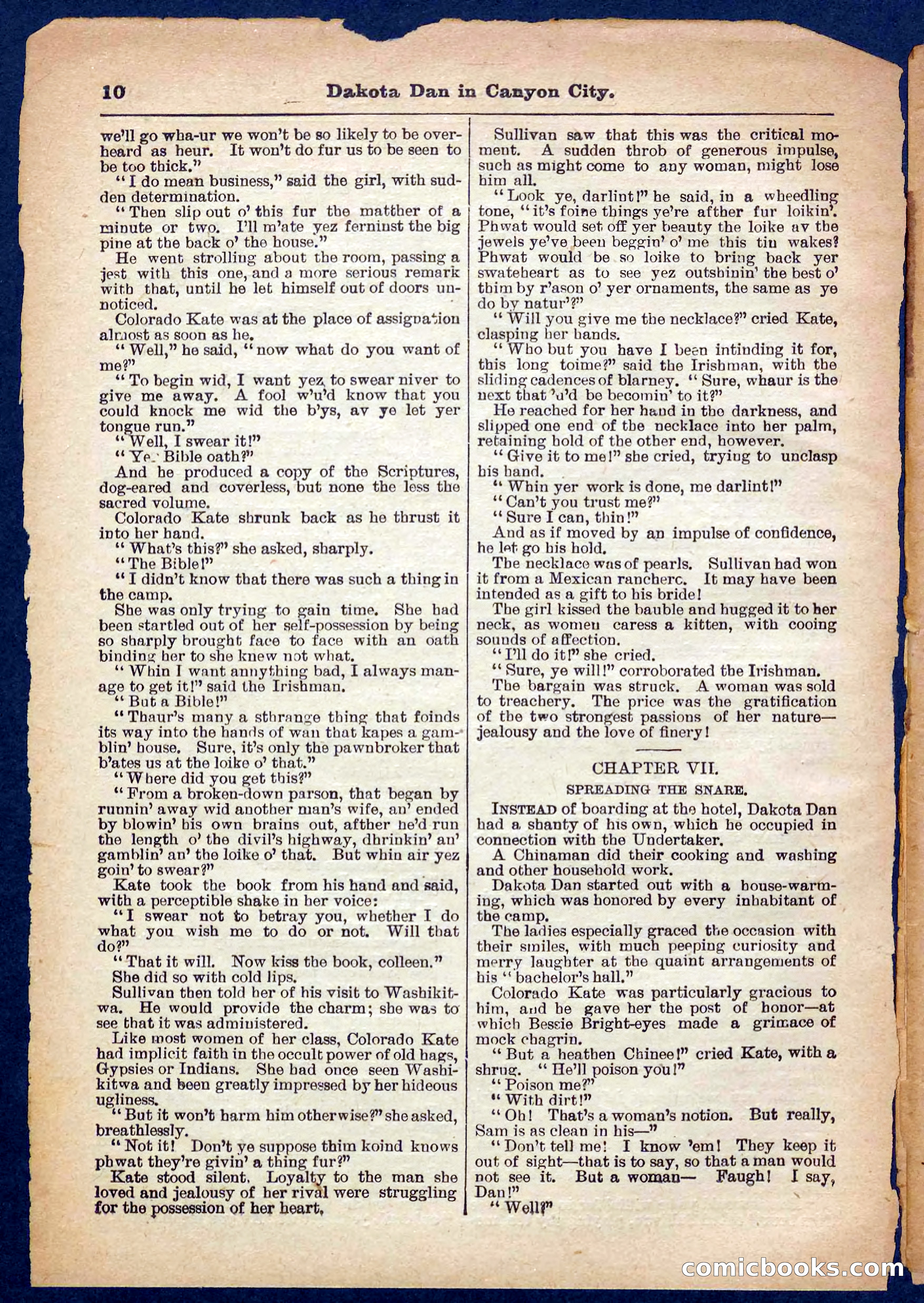 Beadle's Pocket Library No. 332 — page 10 of 32