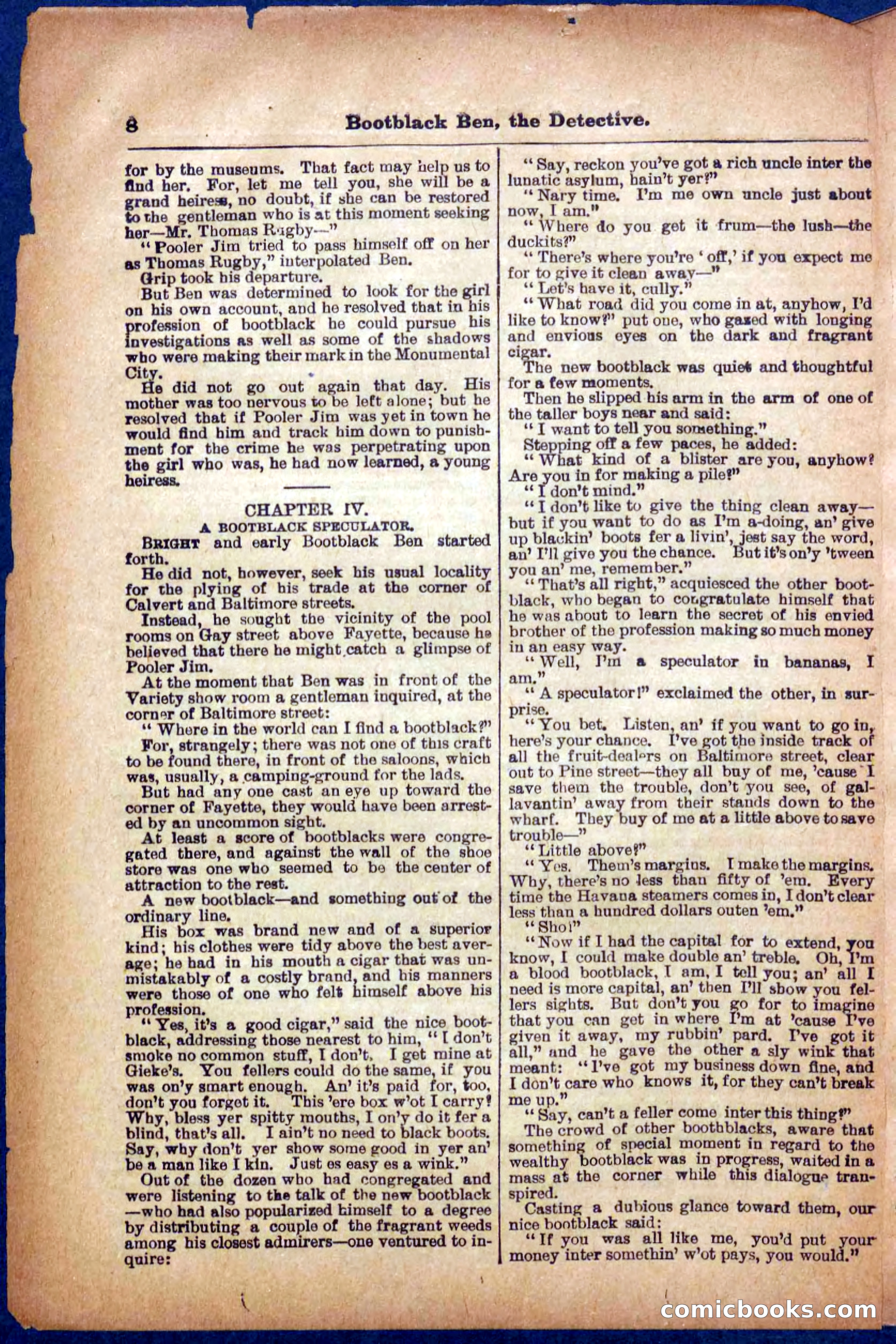 Beadle's Pocket Library No. 333 — page 8 of 32