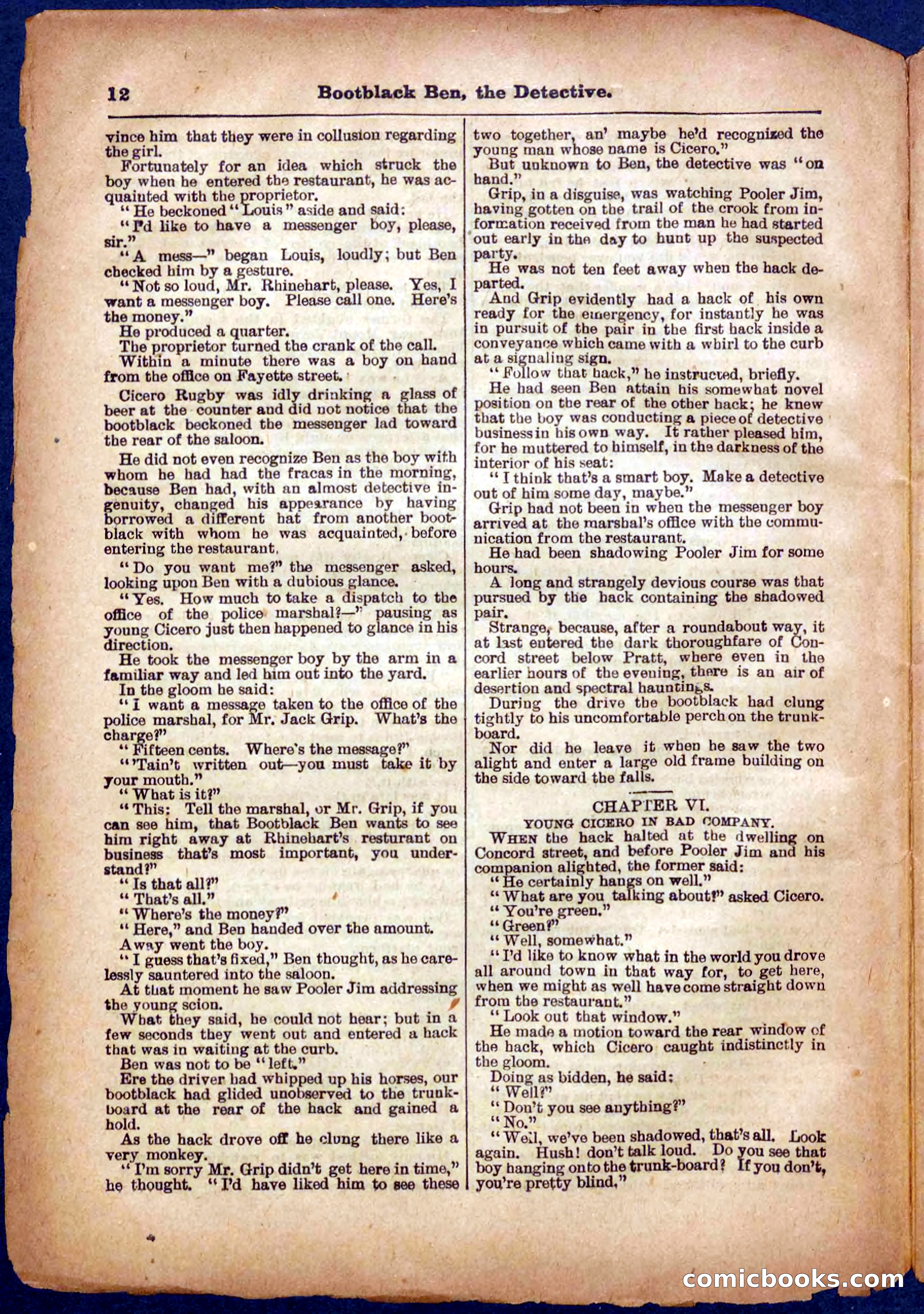 Beadle's Pocket Library No. 333 — page 12 of 32