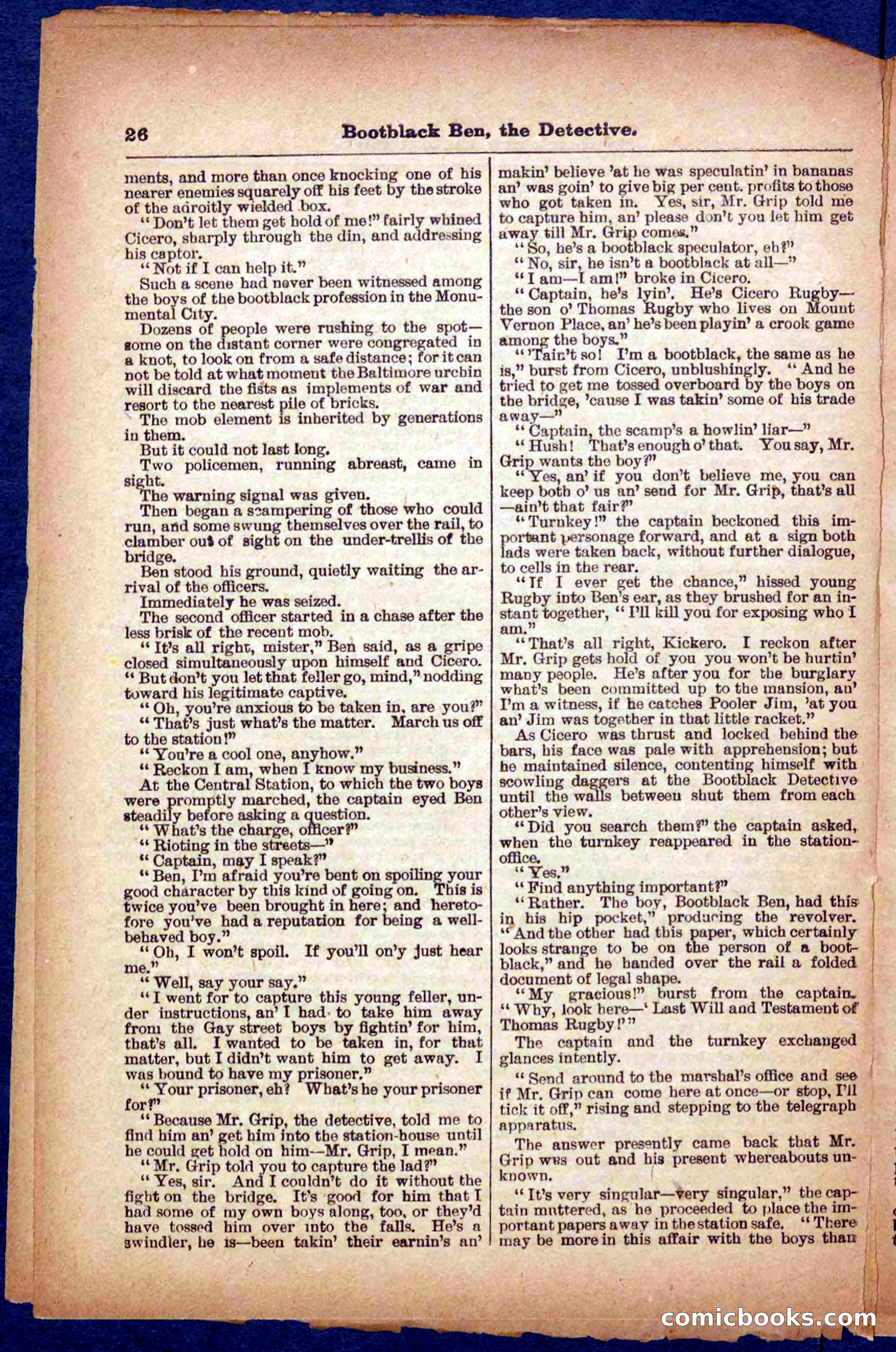 Beadle's Pocket Library No. 333 — page 26 of 32