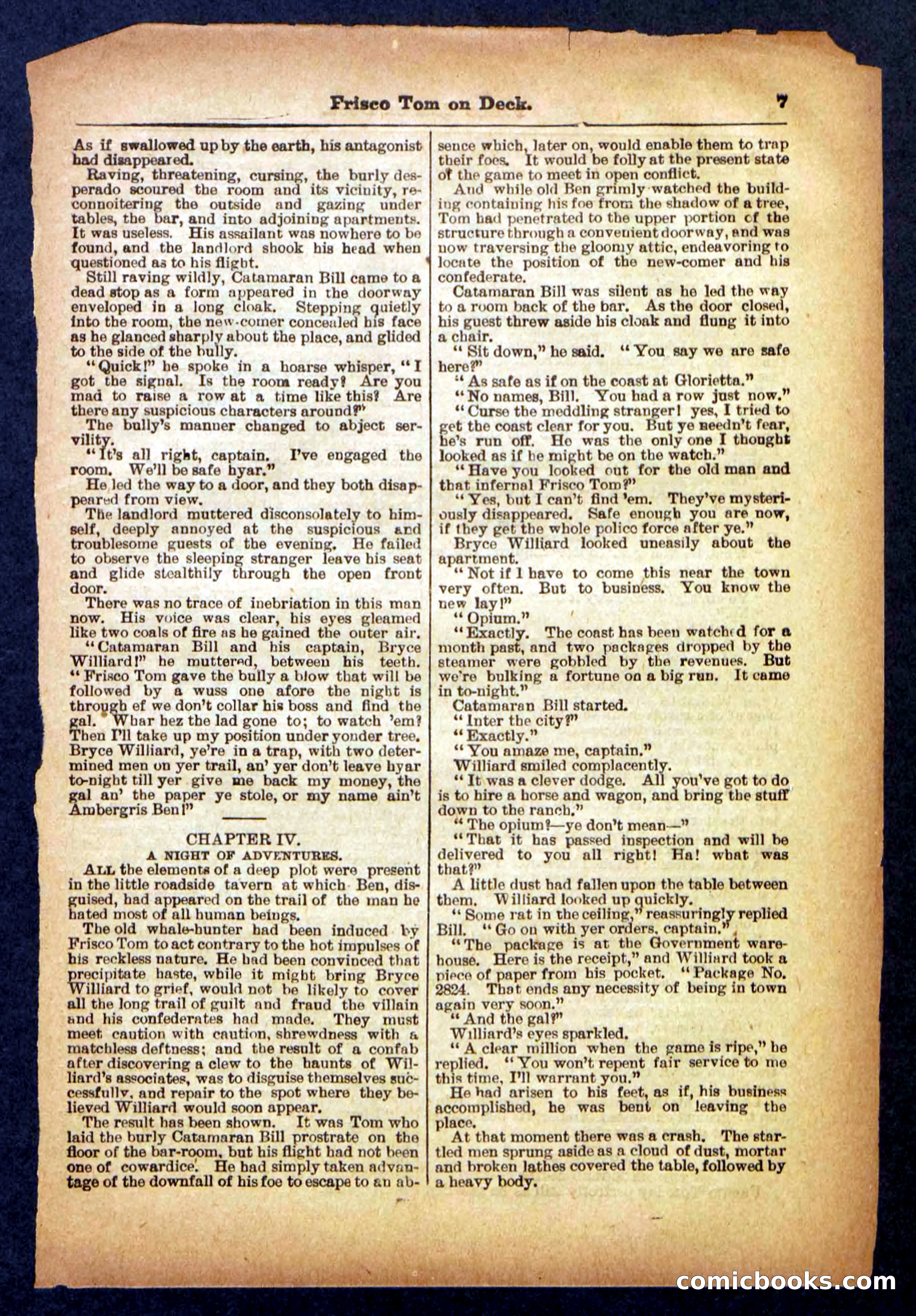 Beadle's Pocket Library No. 334 — page 7 of 32