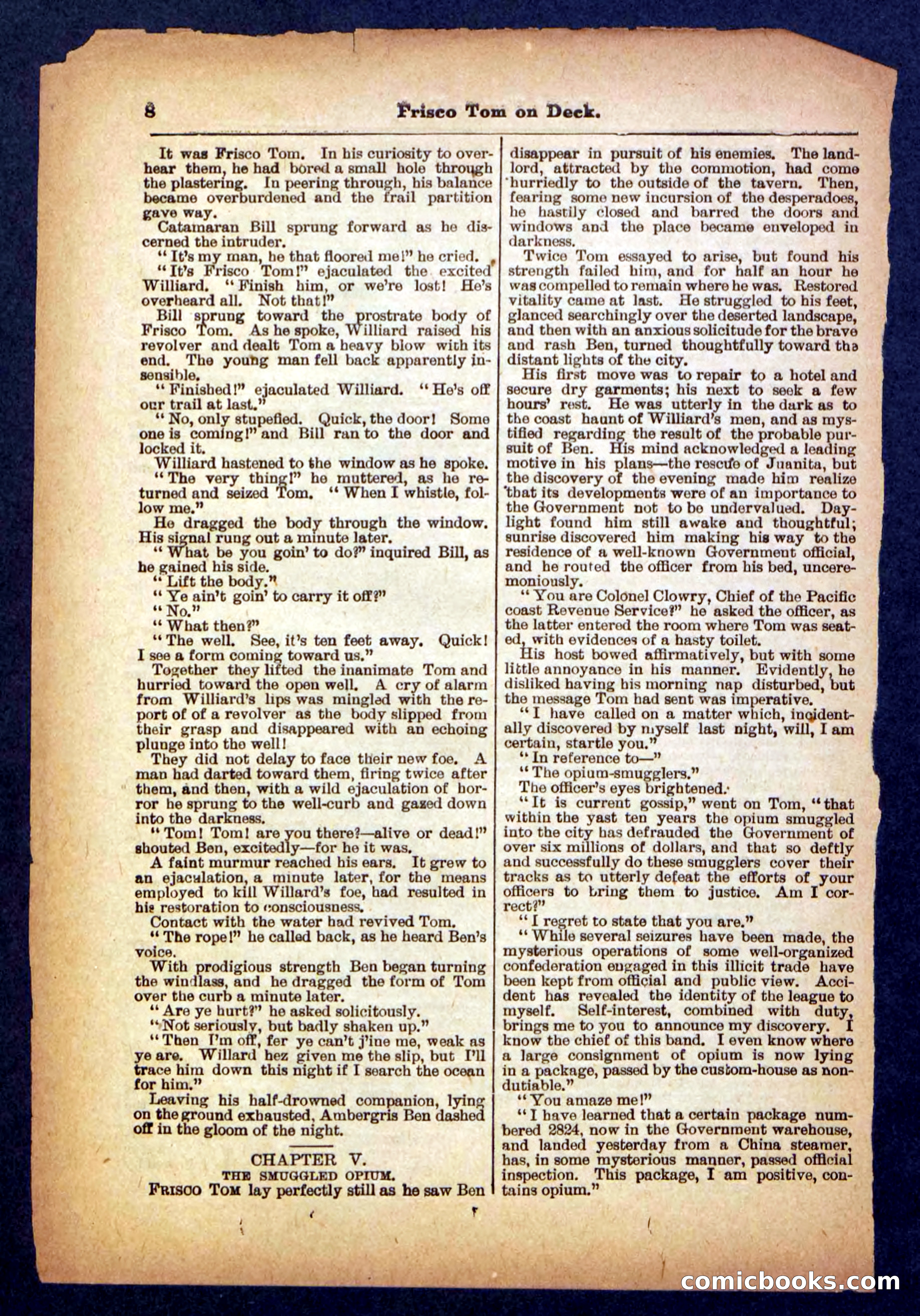 Beadle's Pocket Library No. 334 — page 8 of 32
