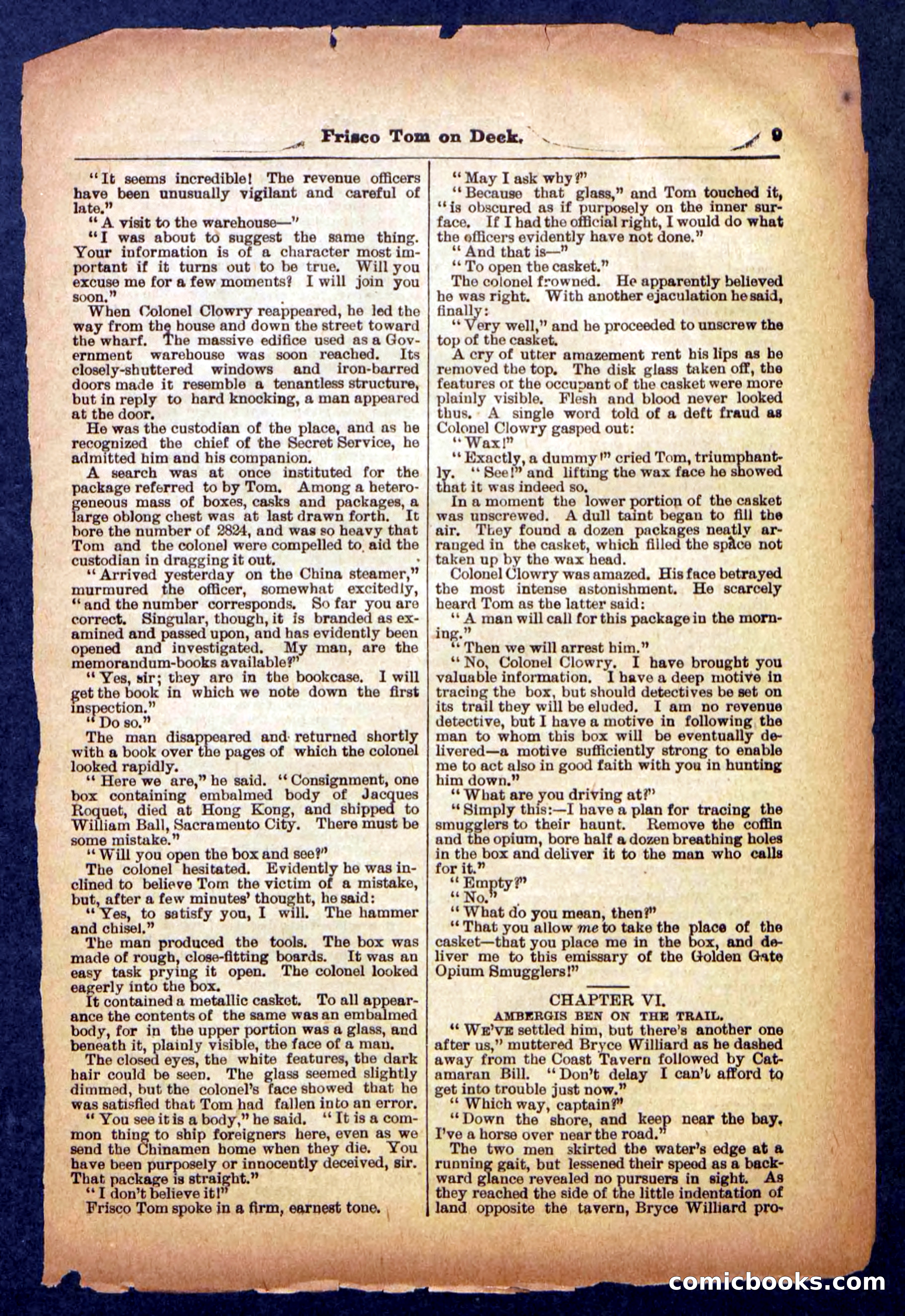 Beadle's Pocket Library No. 334 — page 9 of 32