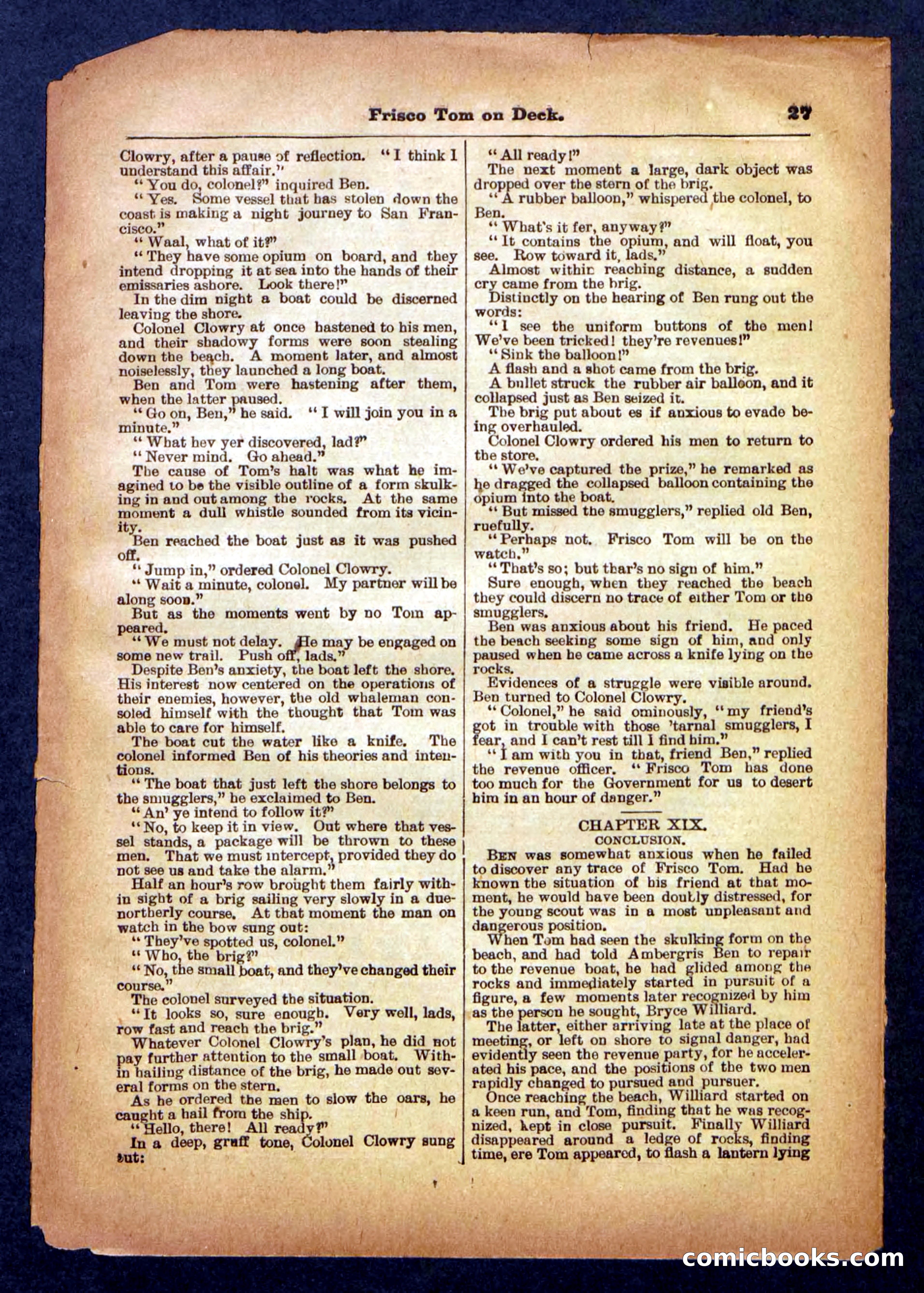 Beadle's Pocket Library No. 334 — page 27 of 32