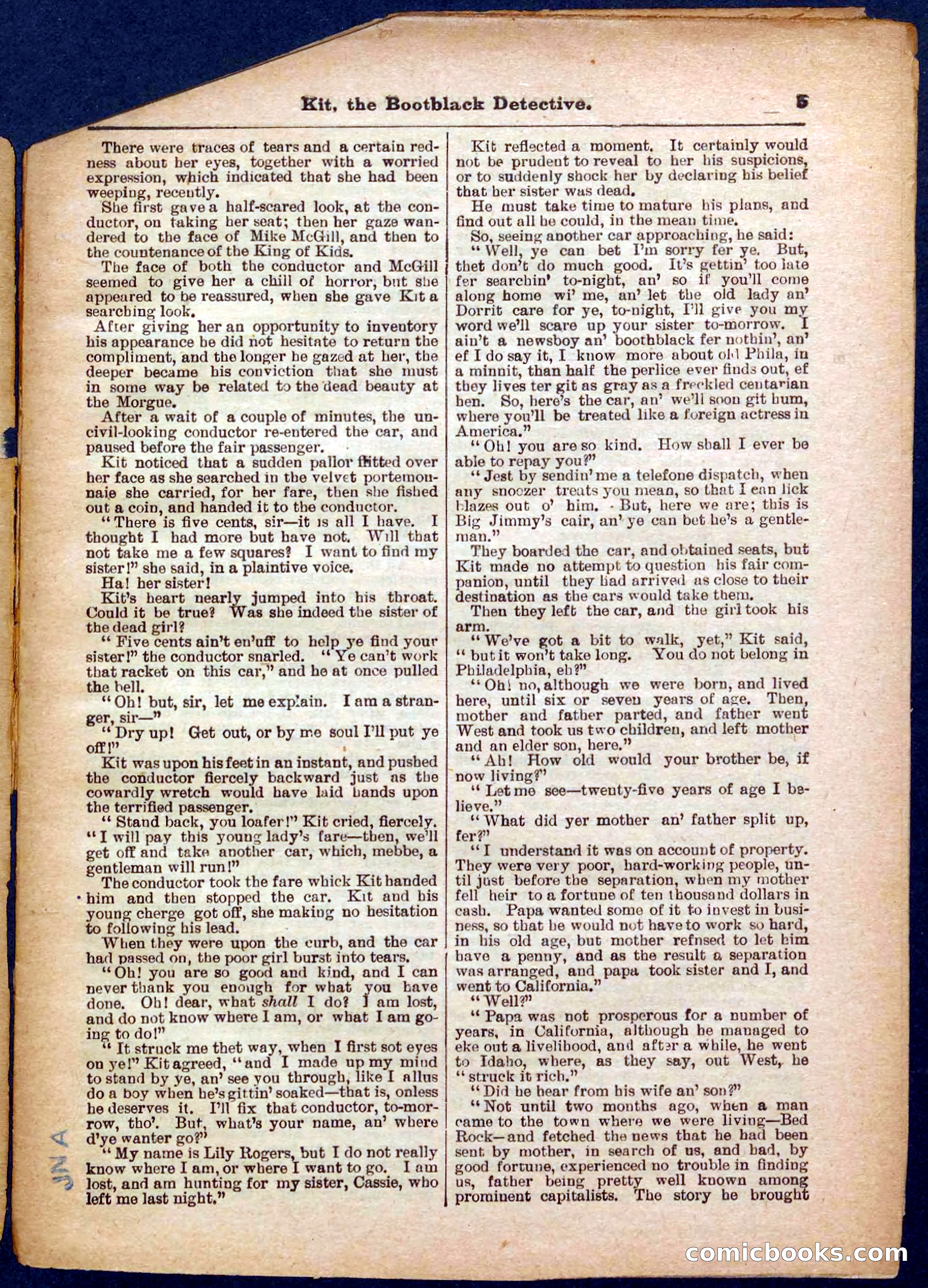 Beadle's Pocket Library No. 362 — page 5 of 32