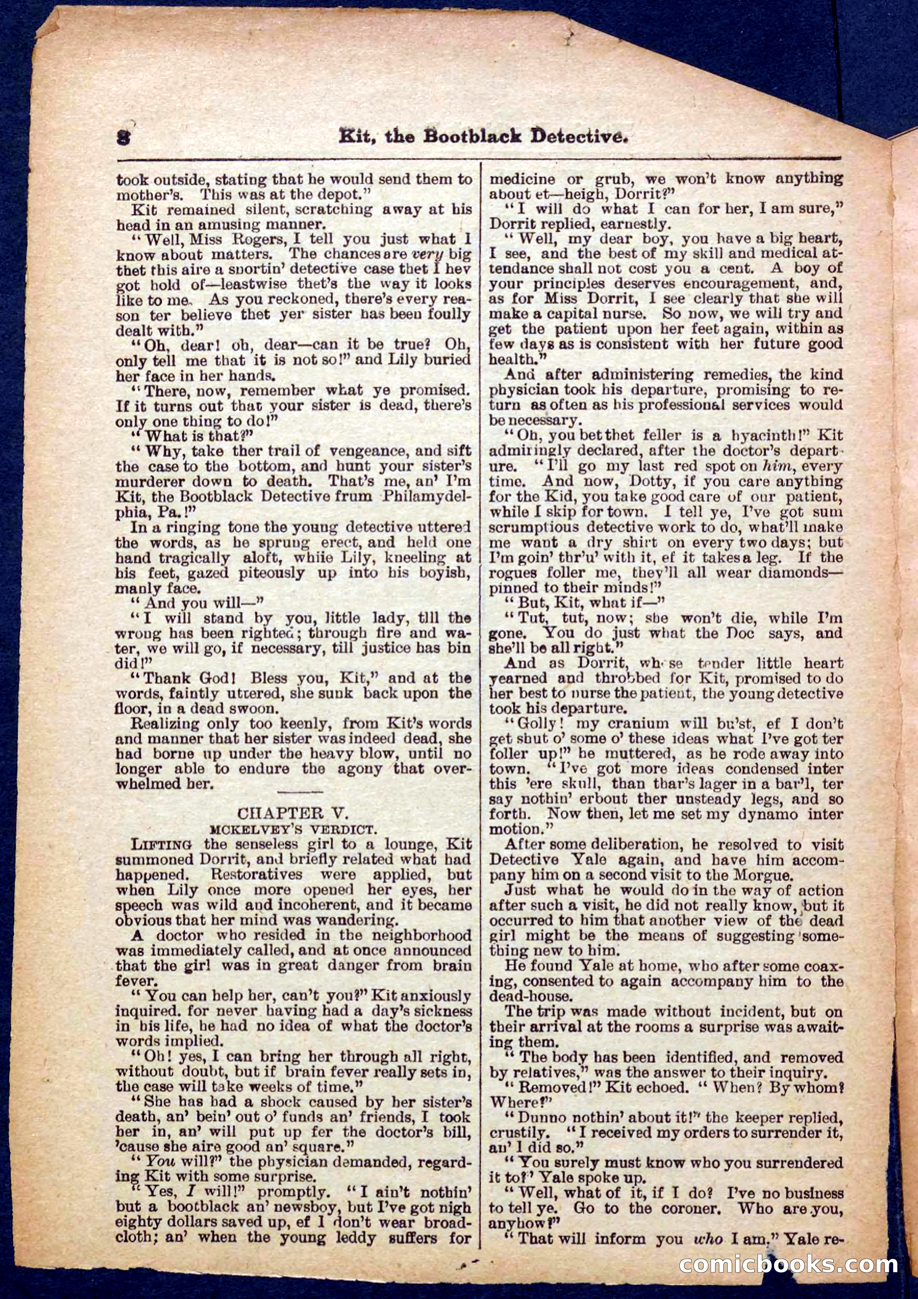 Beadle's Pocket Library No. 362 — page 8 of 32
