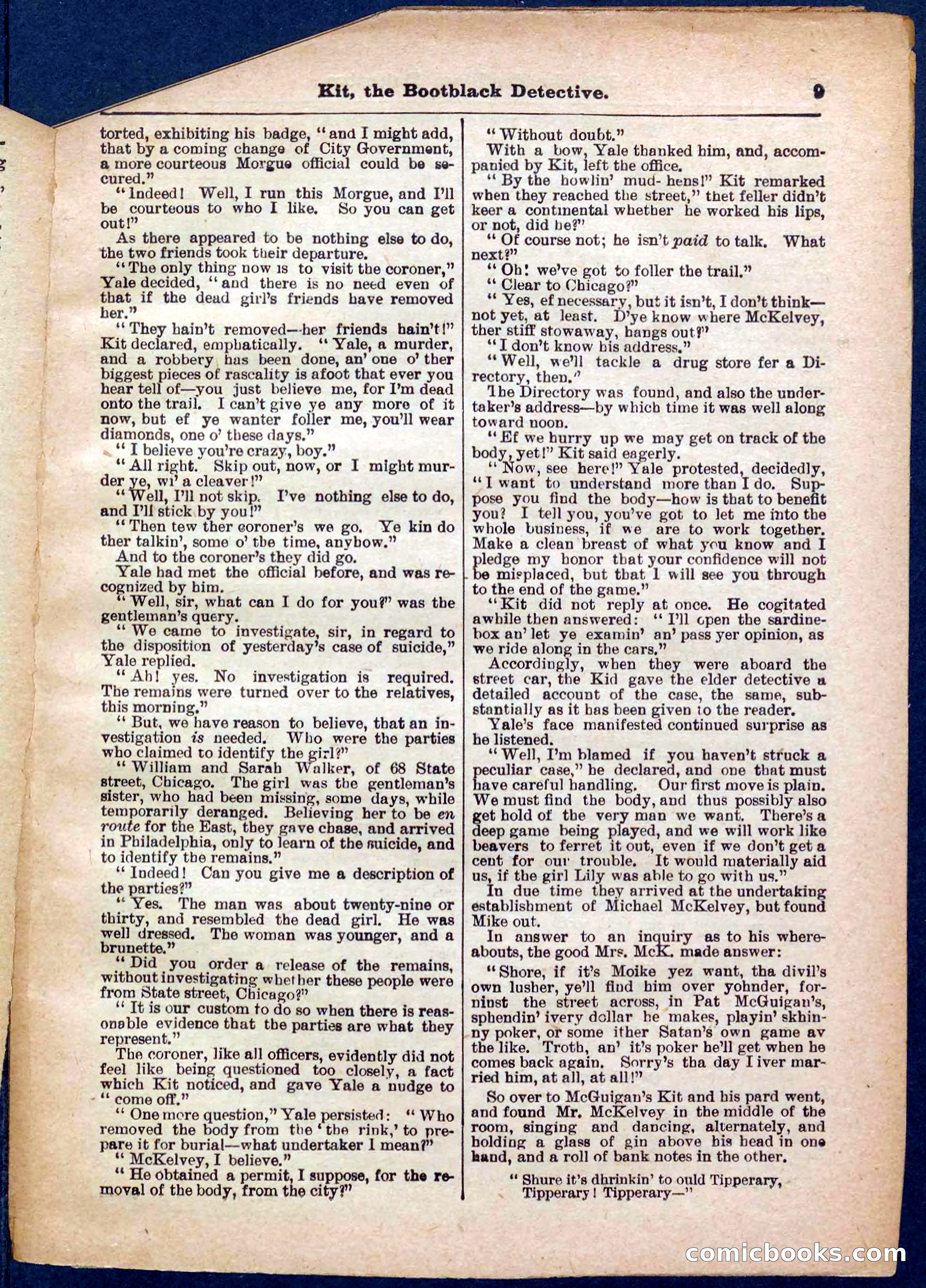 Beadle's Pocket Library No. 362 — page 9 of 32