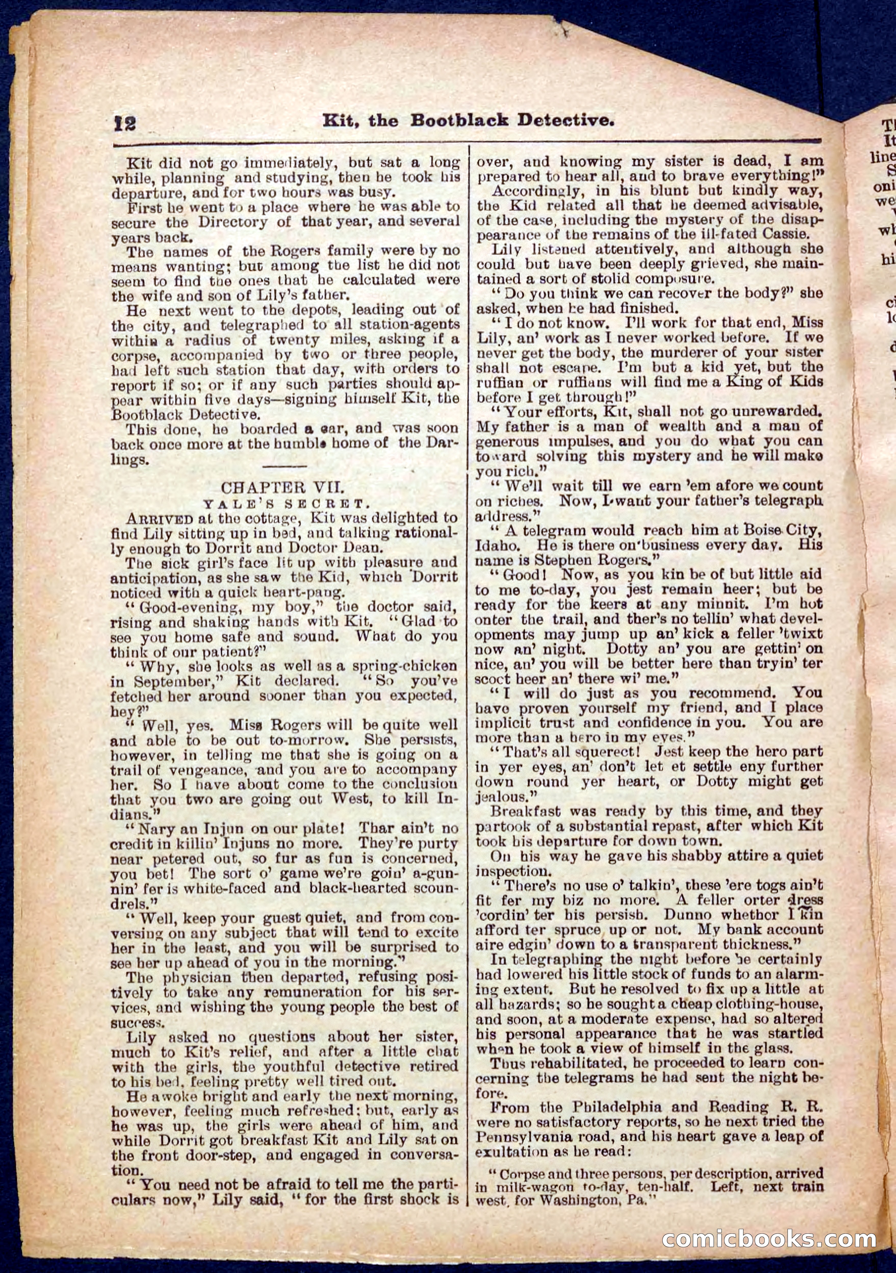 Beadle's Pocket Library No. 362 — page 12 of 32