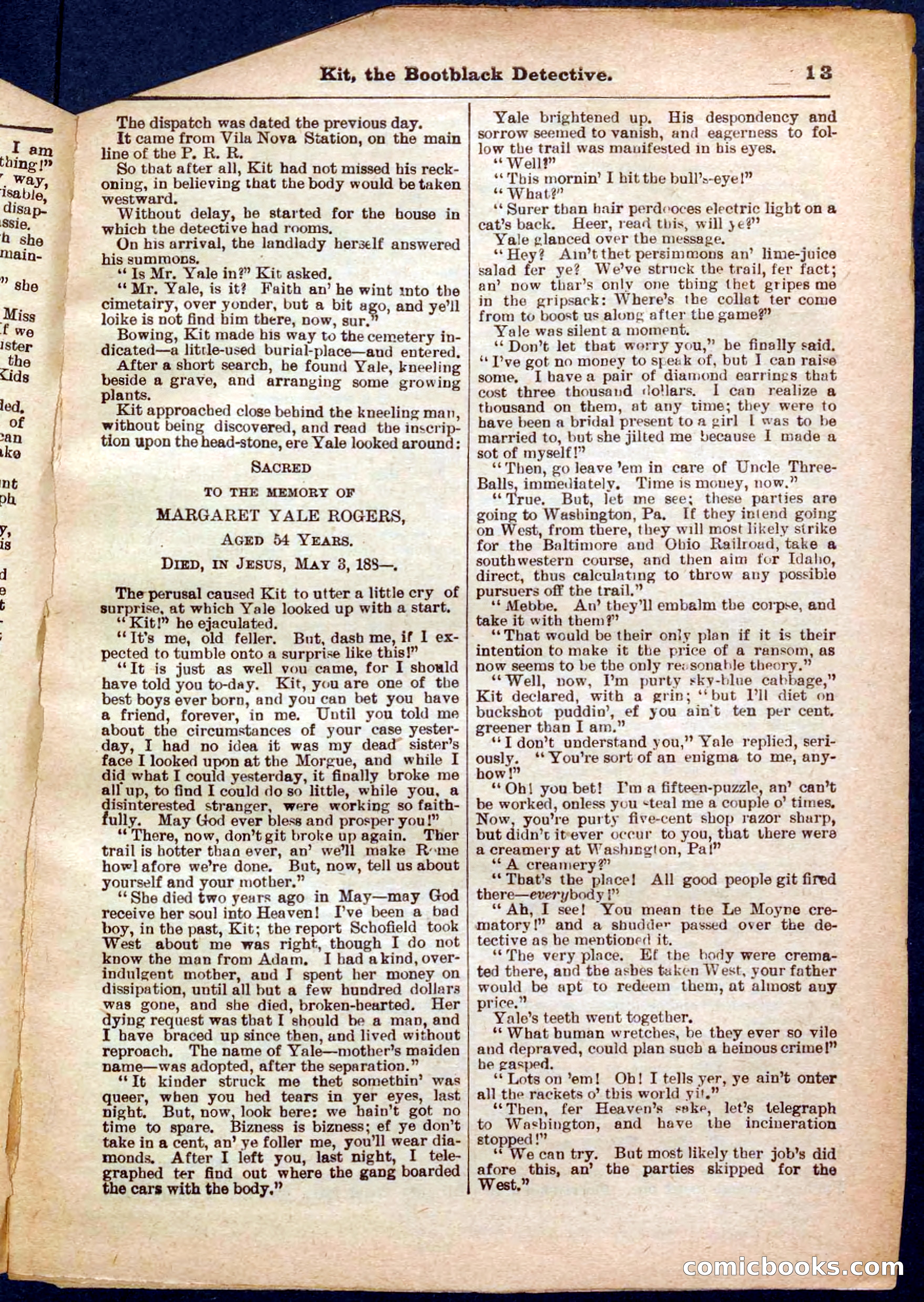 Beadle's Pocket Library No. 362 — page 13 of 32