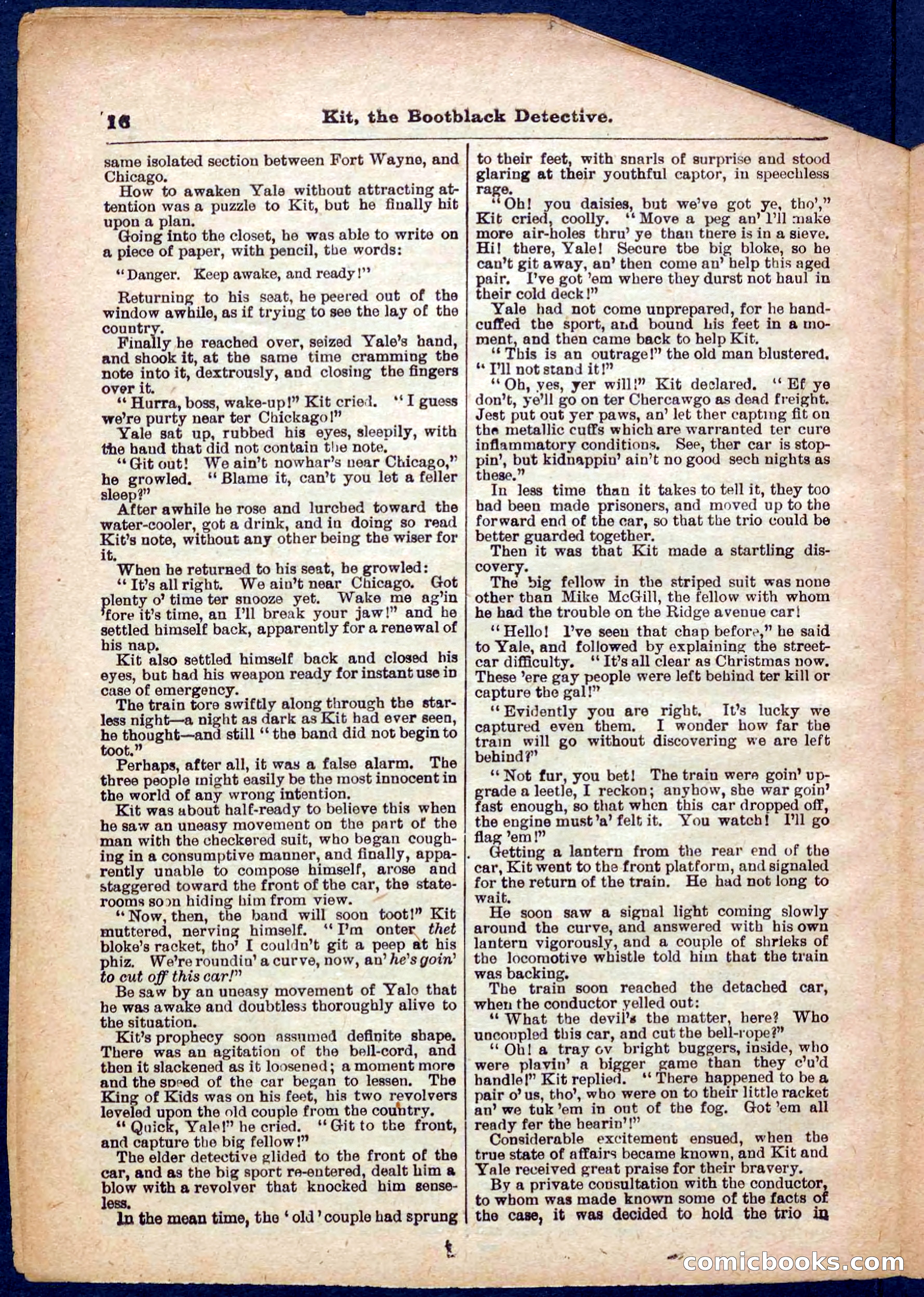 Beadle's Pocket Library No. 362 — page 16 of 32