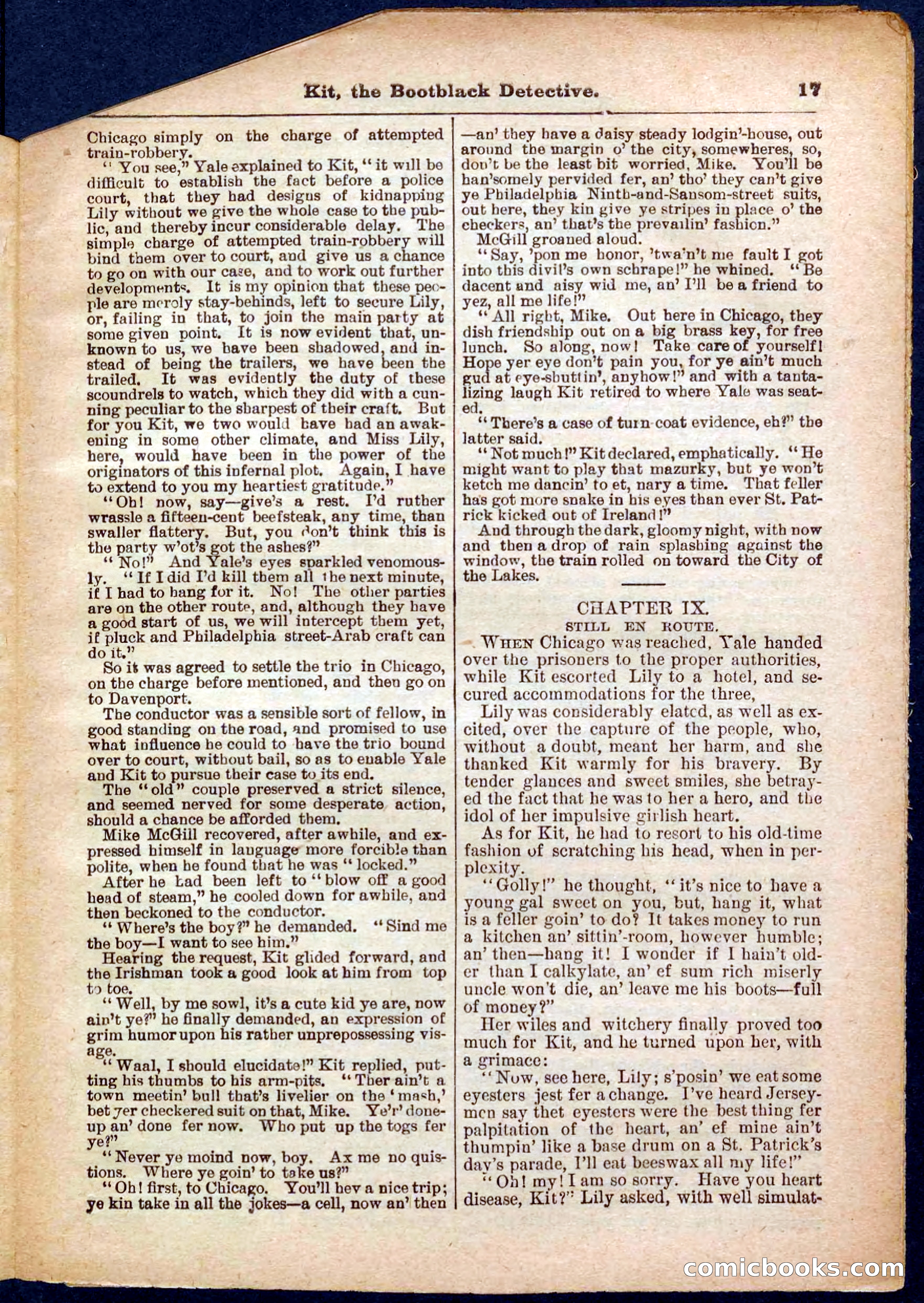 Beadle's Pocket Library No. 362 — page 17 of 32