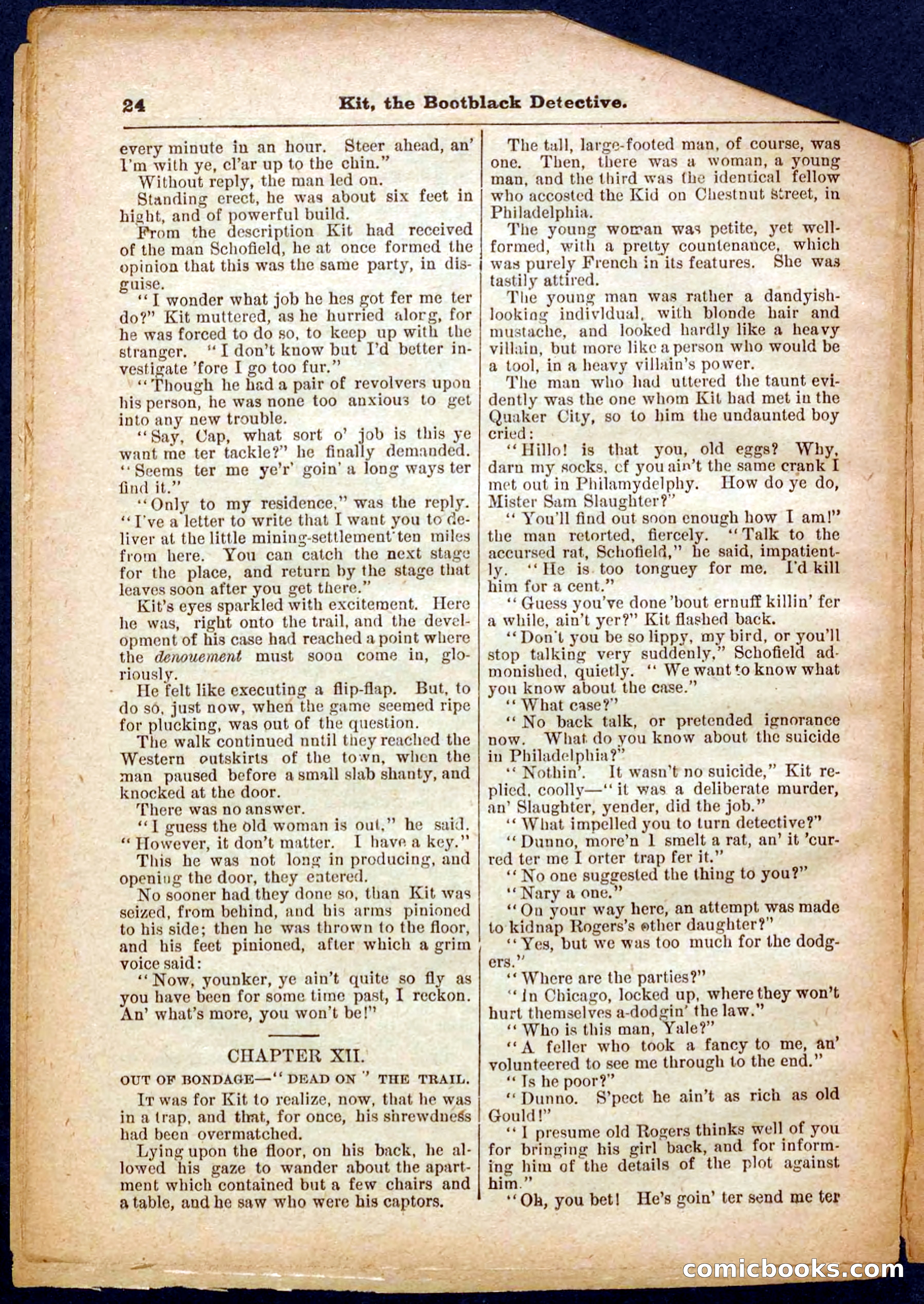 Beadle's Pocket Library No. 362 — page 24 of 32