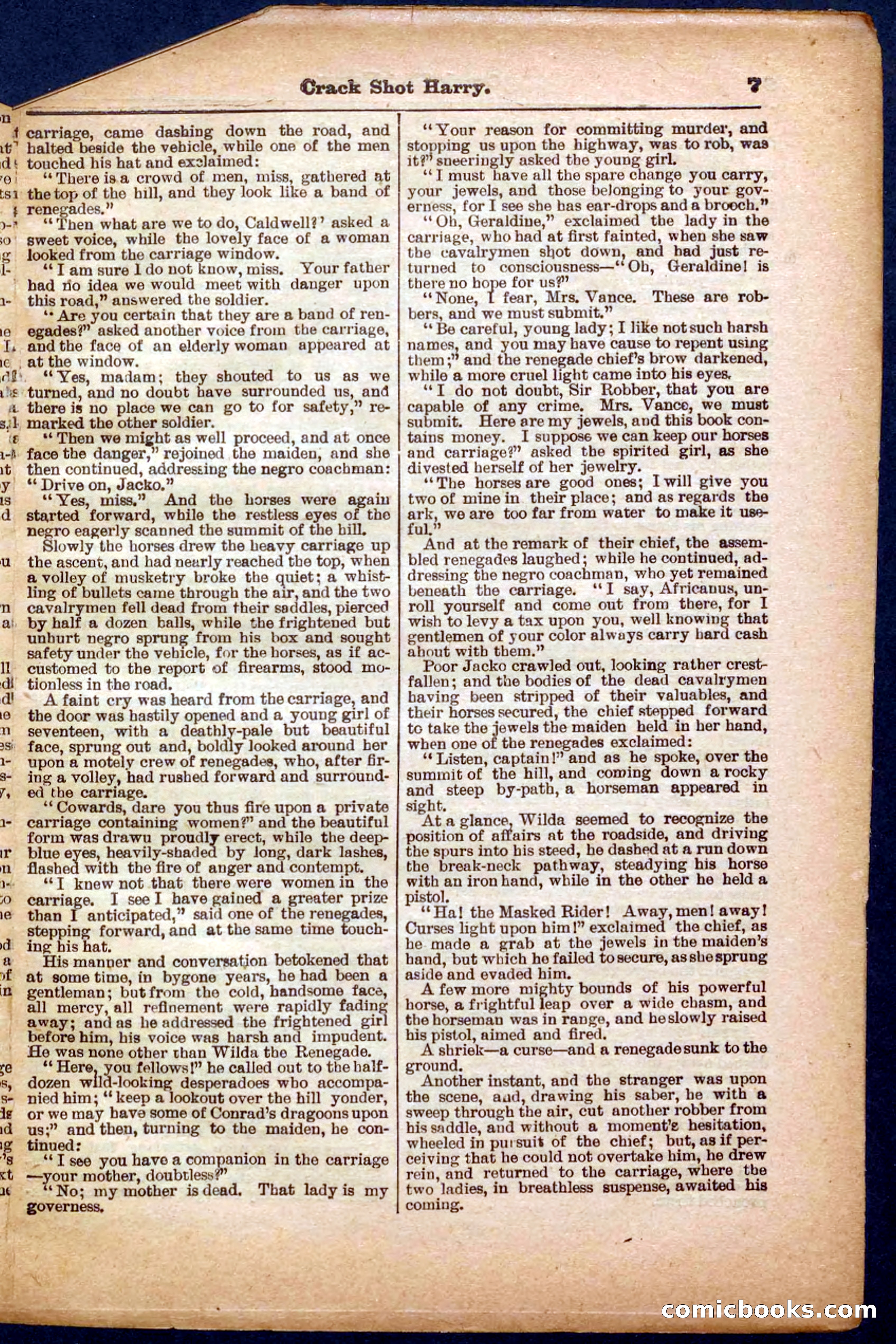 Beadle's Pocket Library No. 365 — page 7 of 32