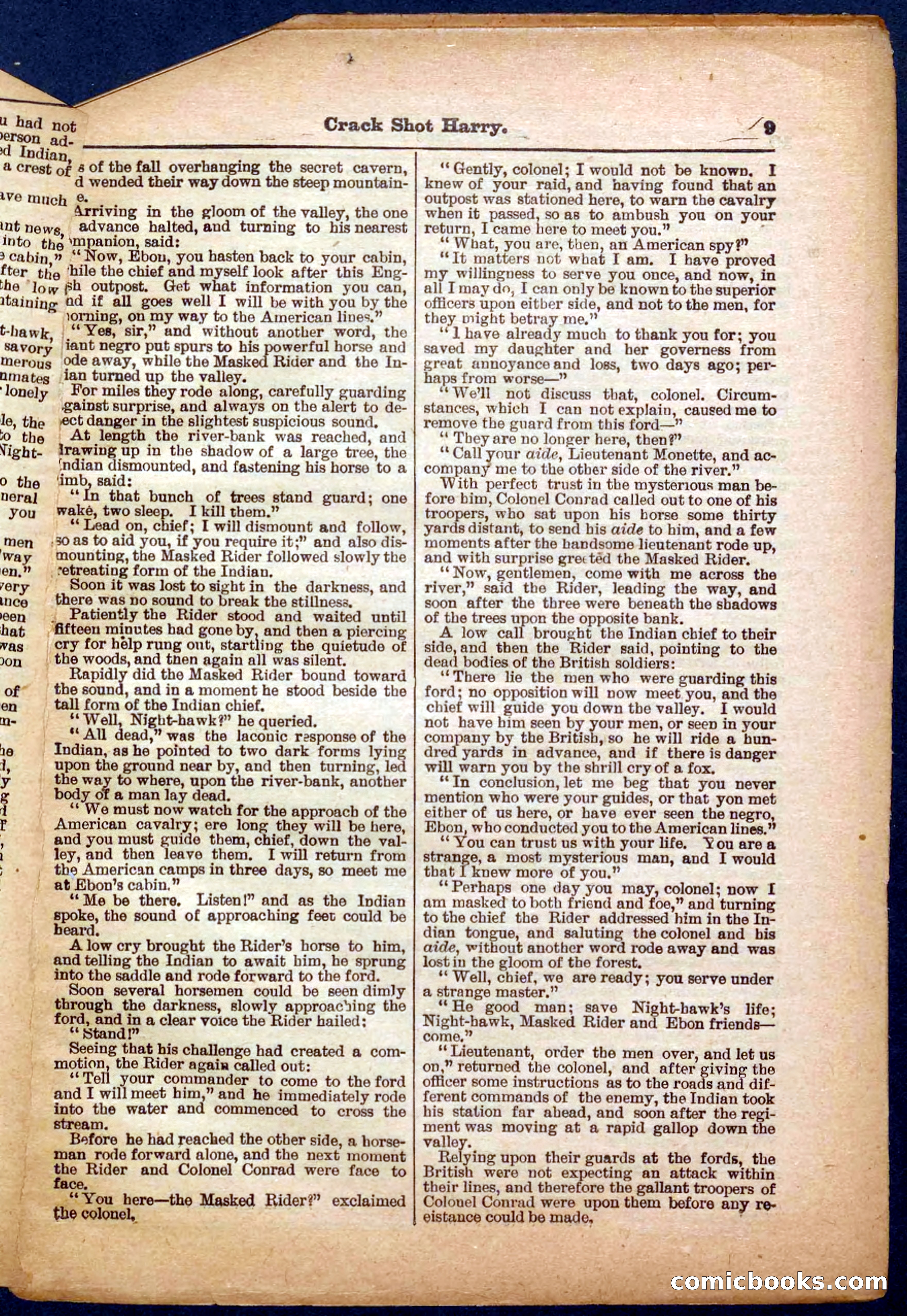 Beadle's Pocket Library No. 365 — page 9 of 32