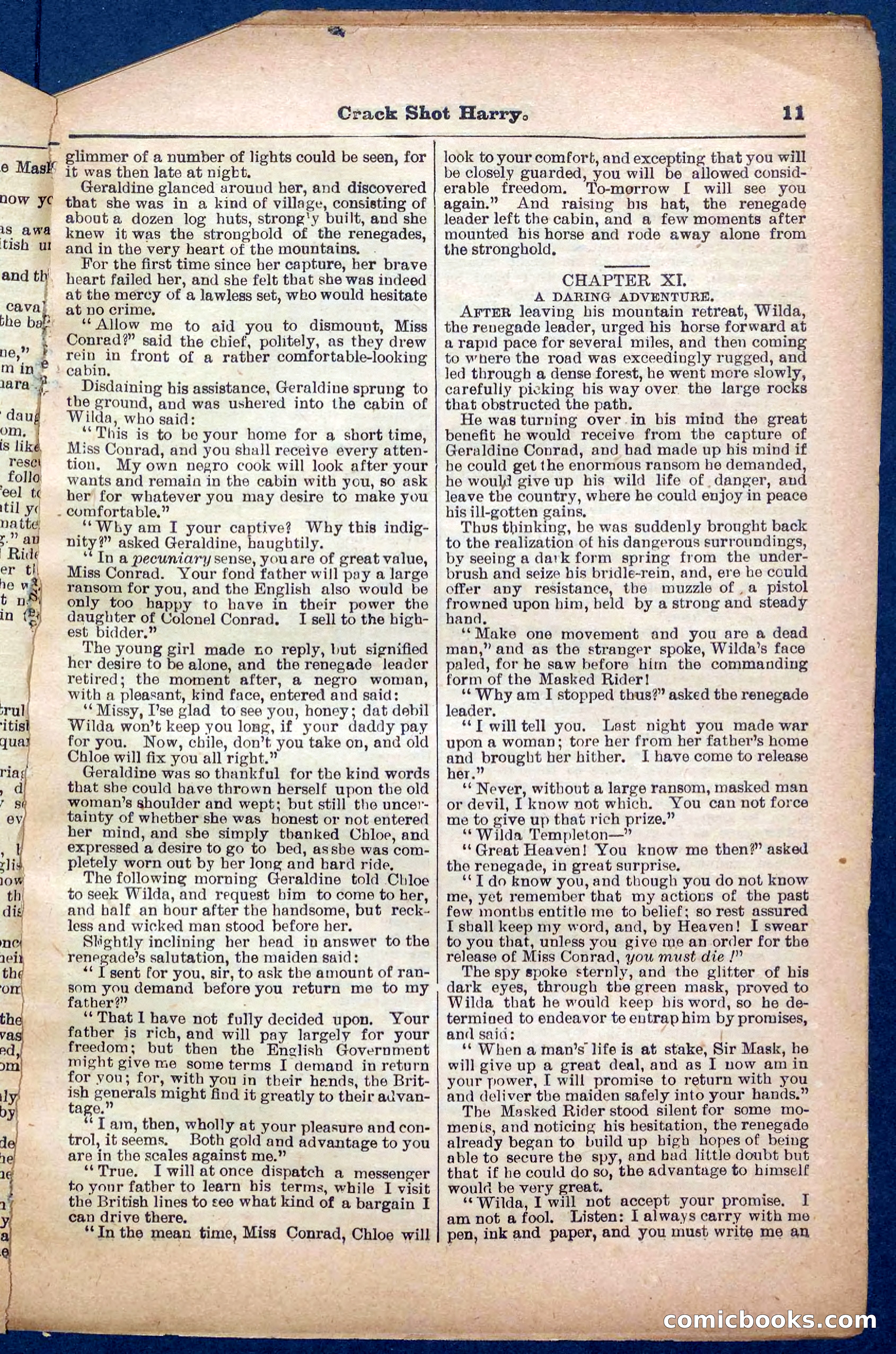 Beadle's Pocket Library No. 365 — page 11 of 32