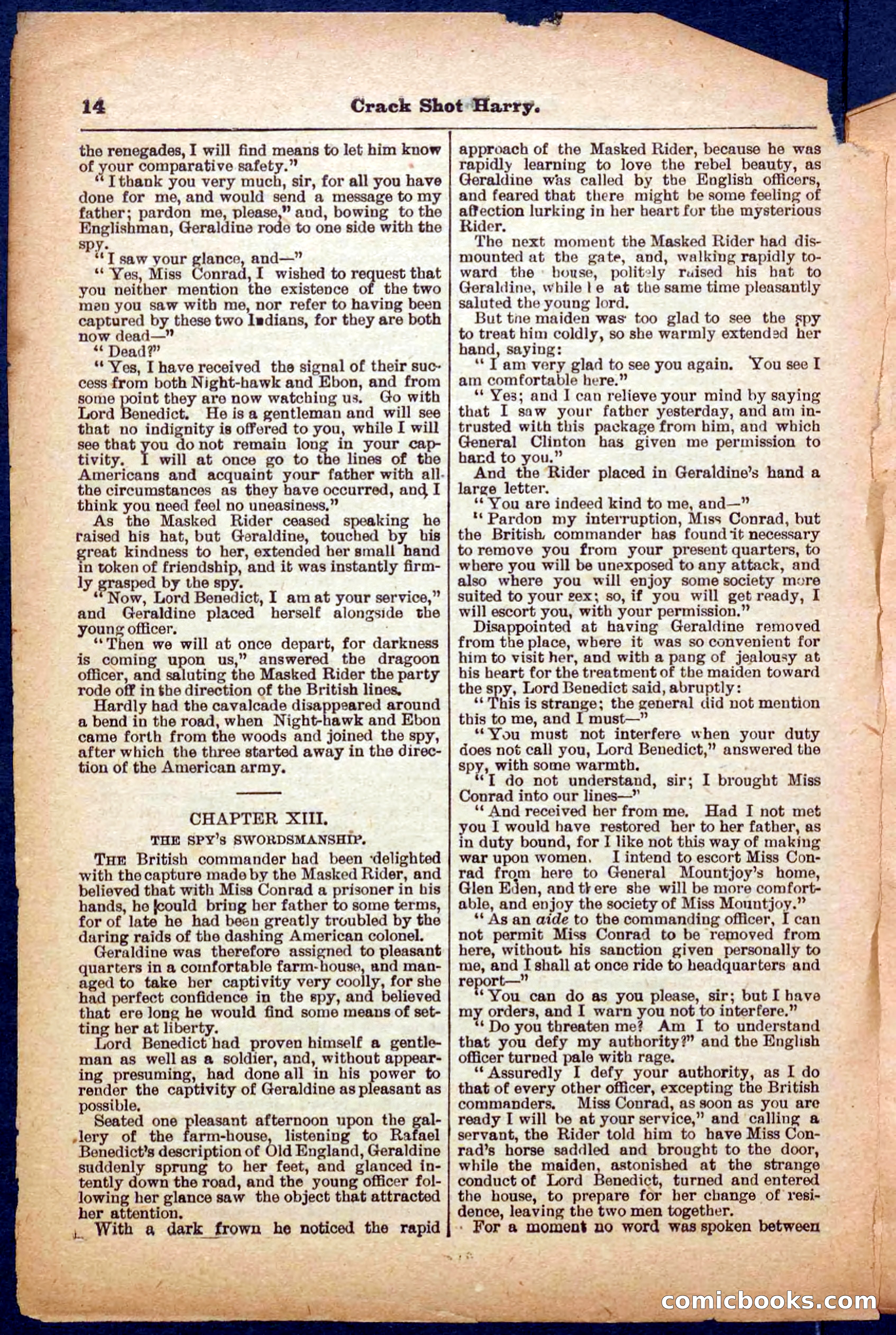 Beadle's Pocket Library No. 365 — page 14 of 32