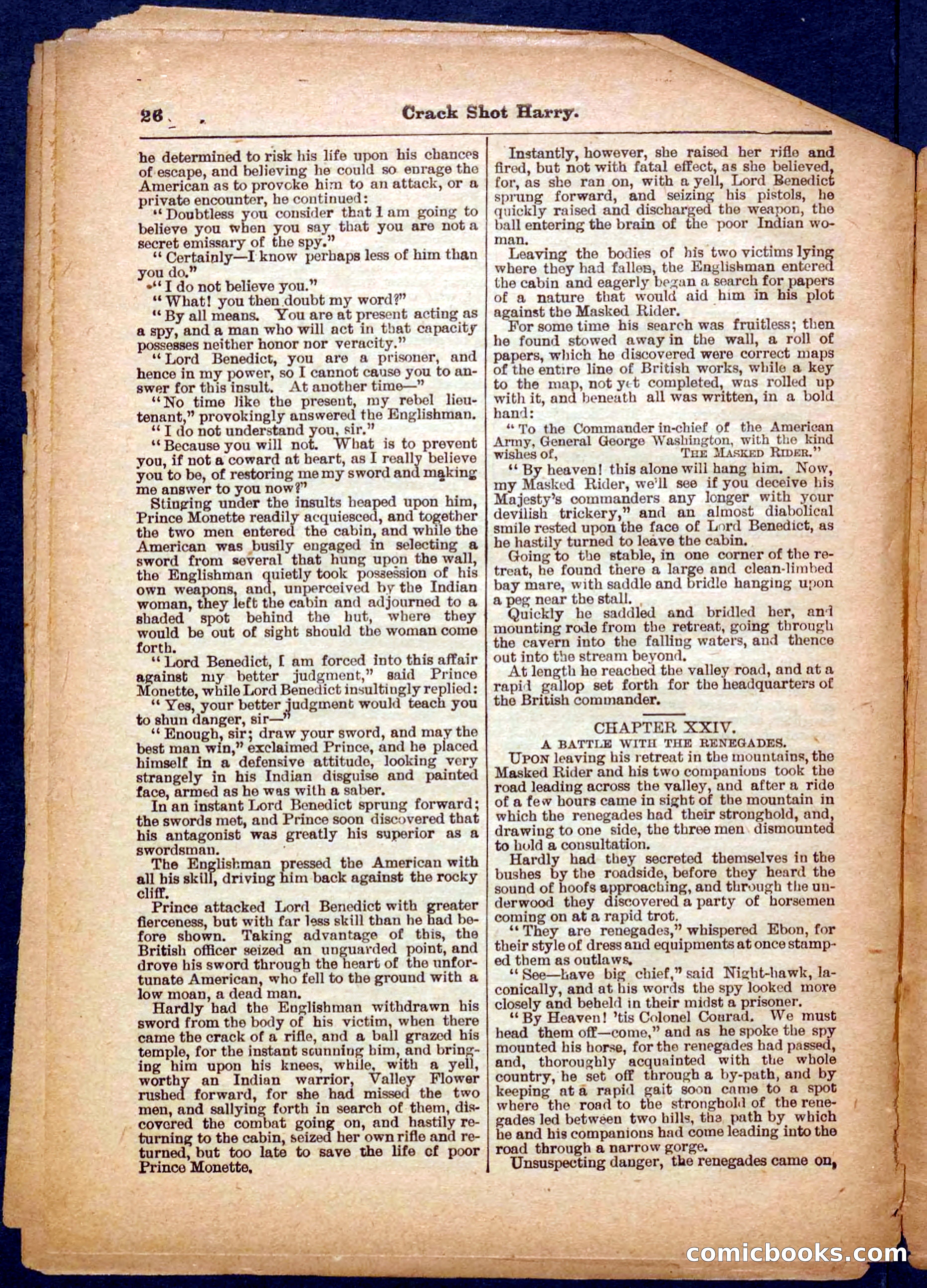 Beadle's Pocket Library No. 365 — page 26 of 32