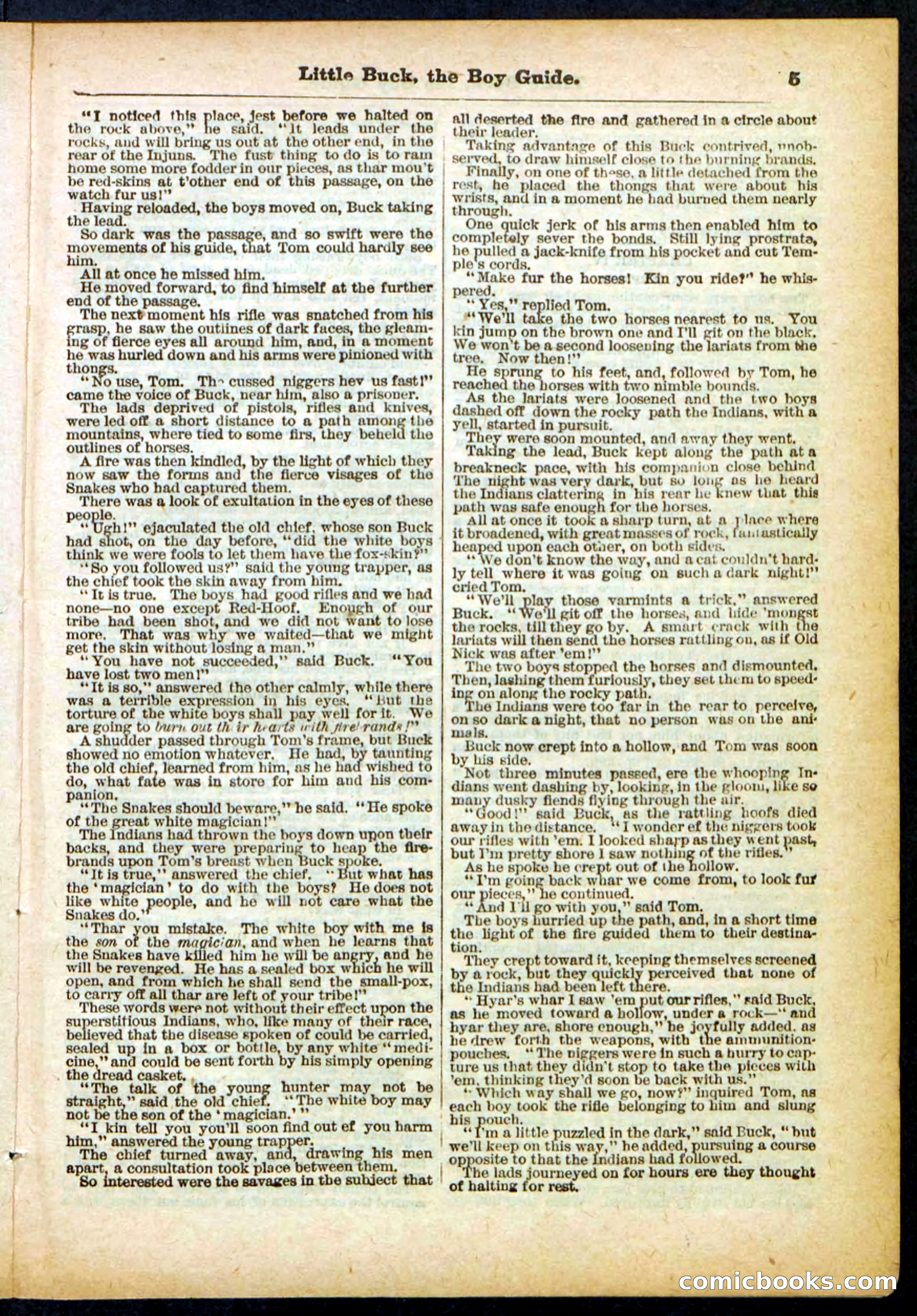 Beadle's Pocket Library No. 394 — page 5 of 32