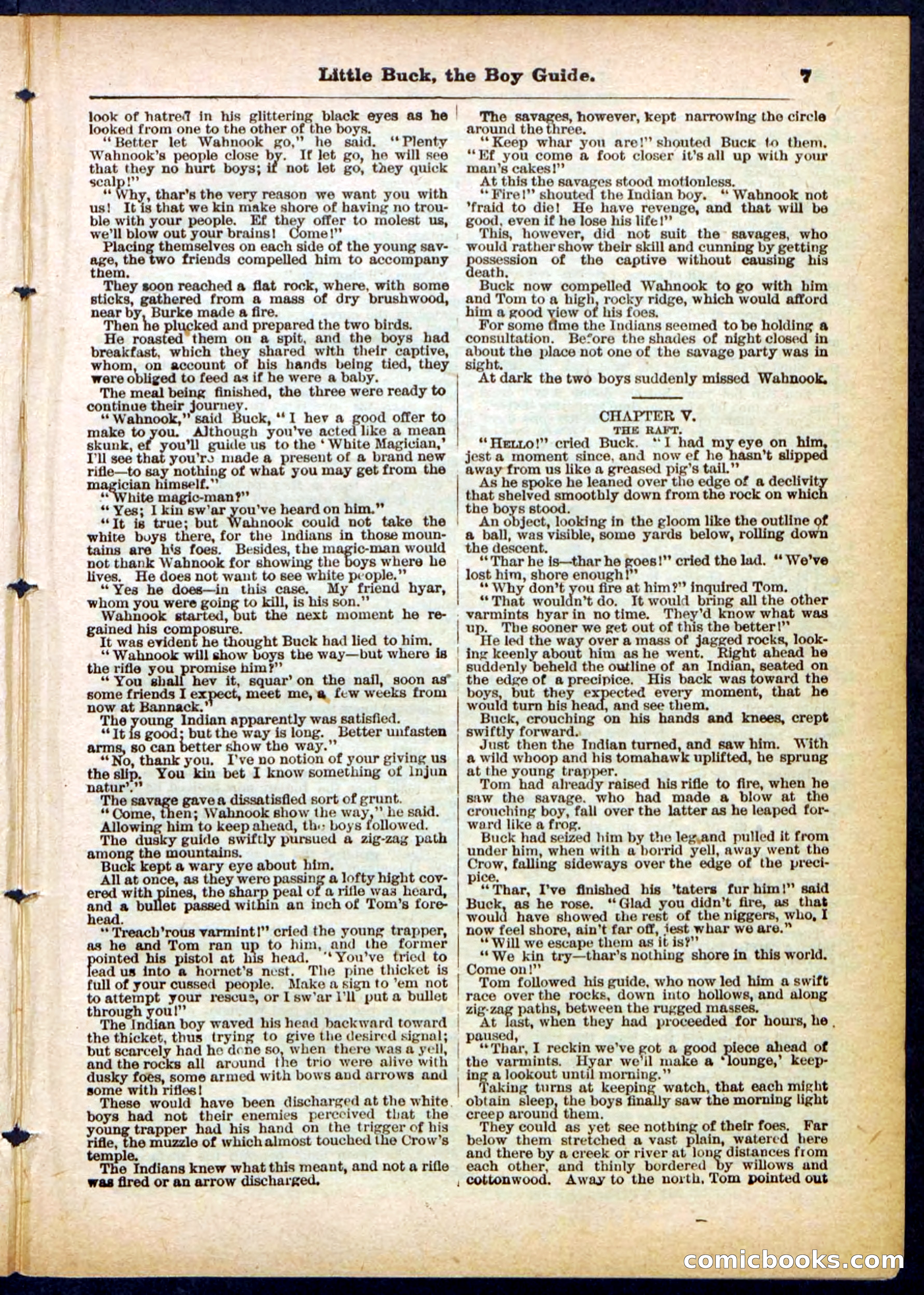 Beadle's Pocket Library No. 394 — page 7 of 32