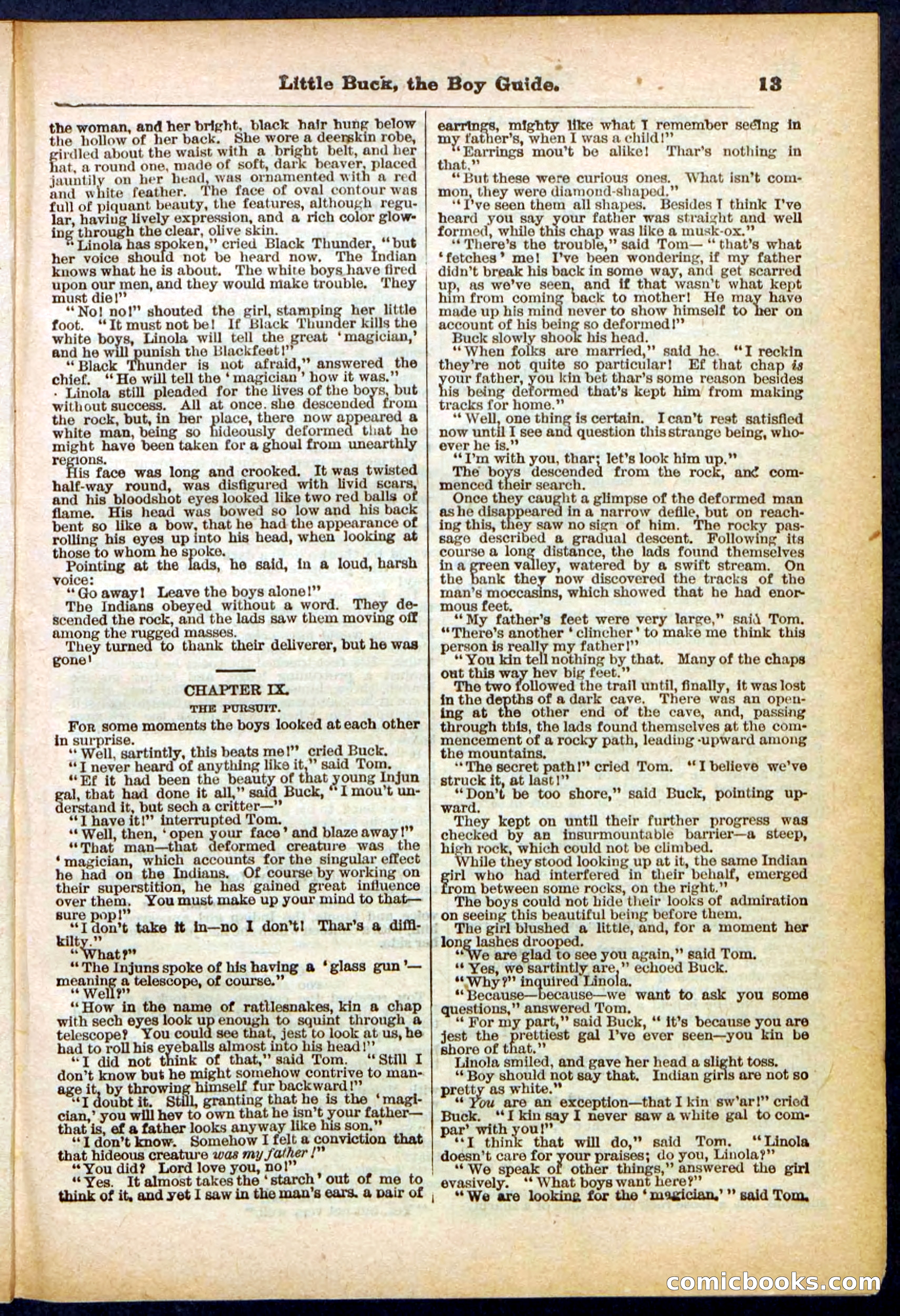 Beadle's Pocket Library No. 394 — page 13 of 32