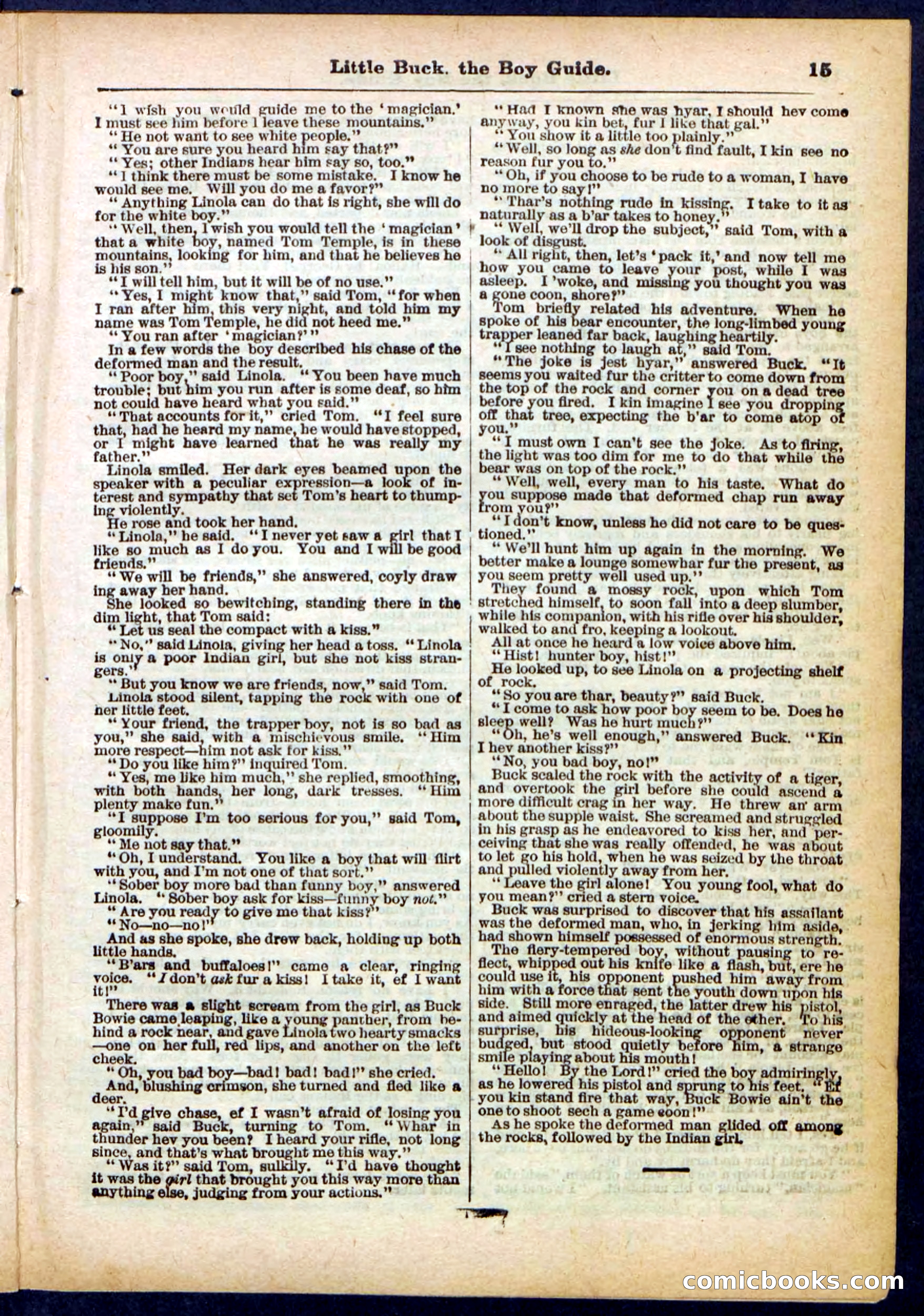 Beadle's Pocket Library No. 394 — page 15 of 32