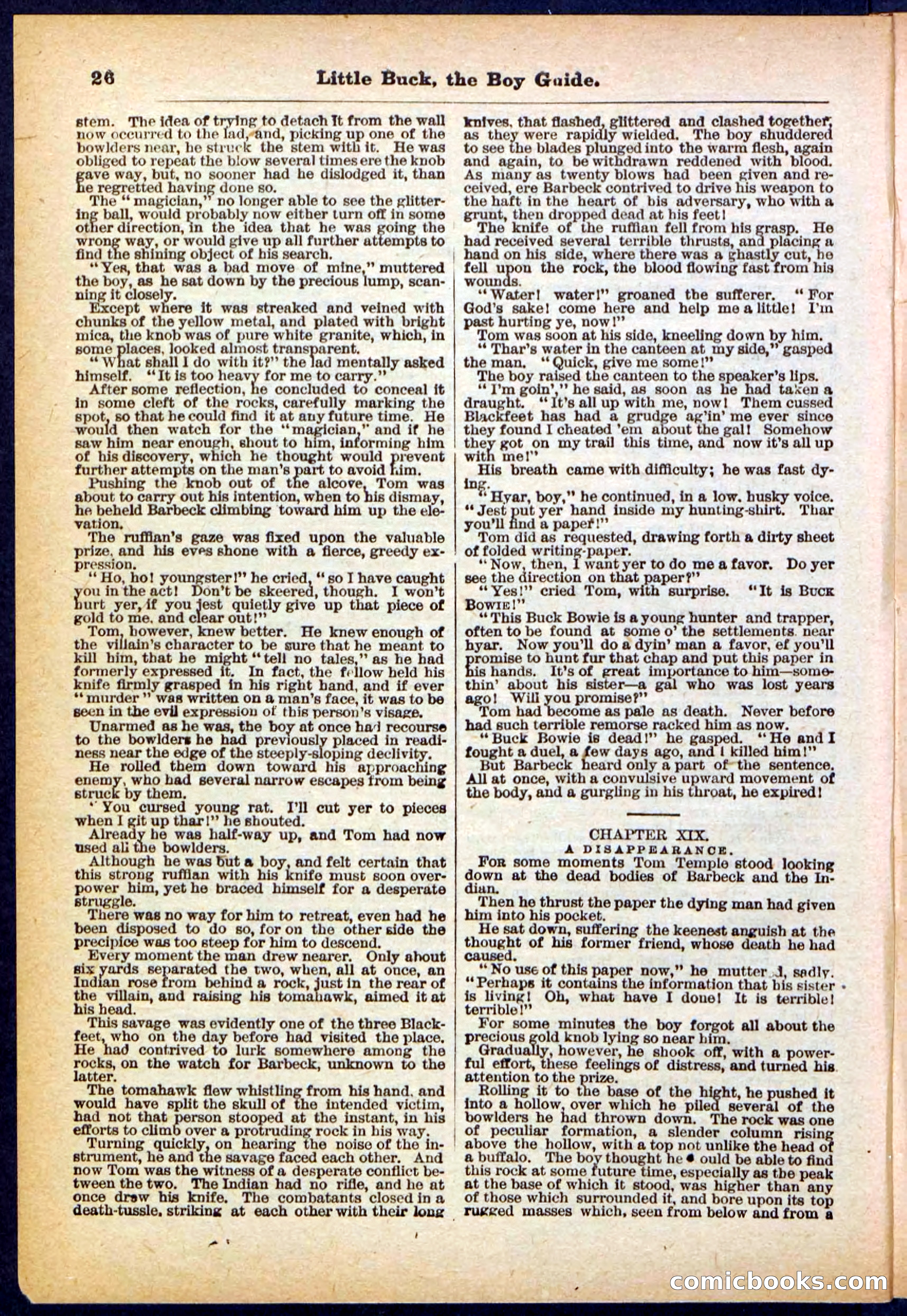Beadle's Pocket Library No. 394 — page 26 of 32