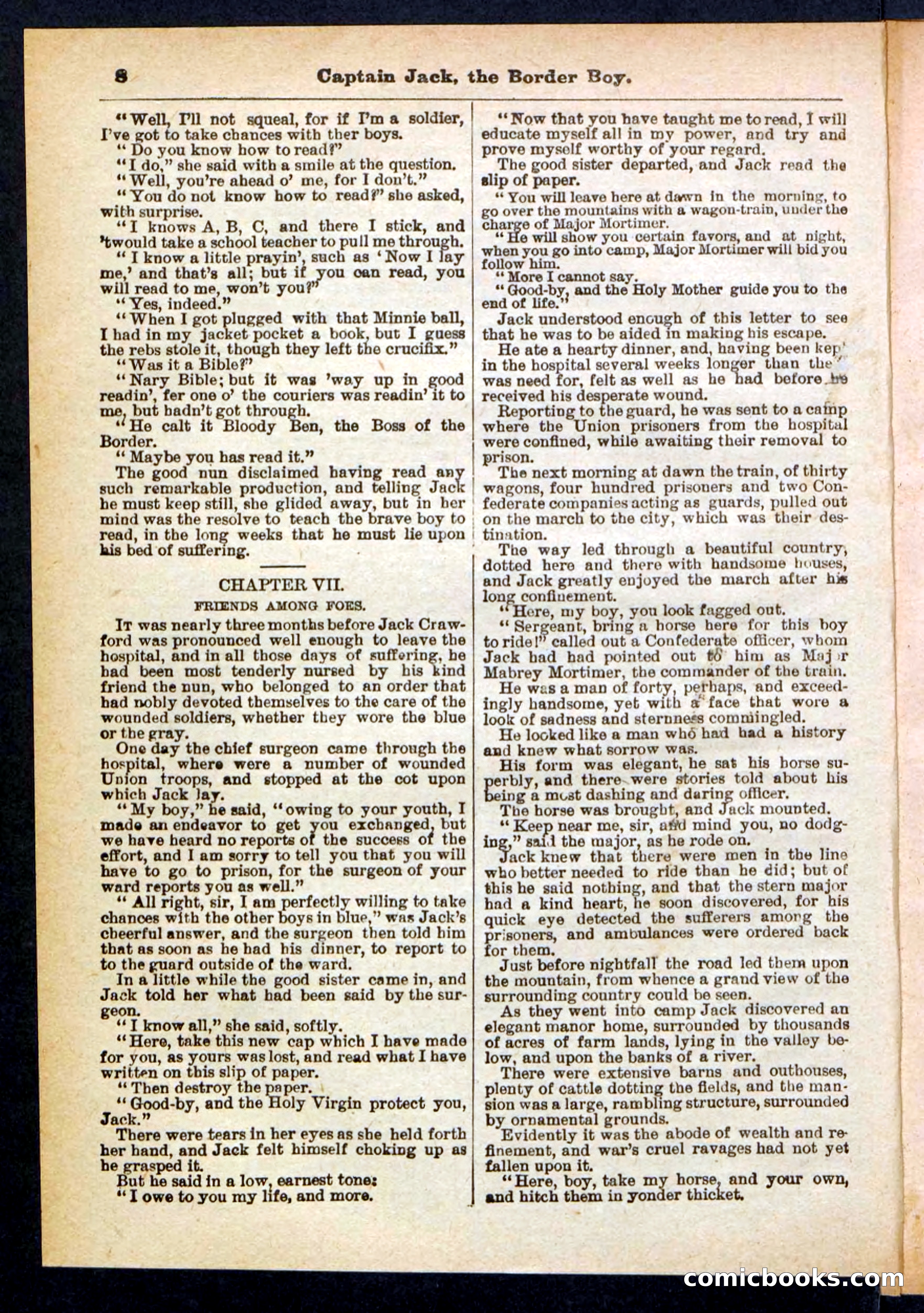 Beadle's Pocket Library No. 398 — page 8 of 32