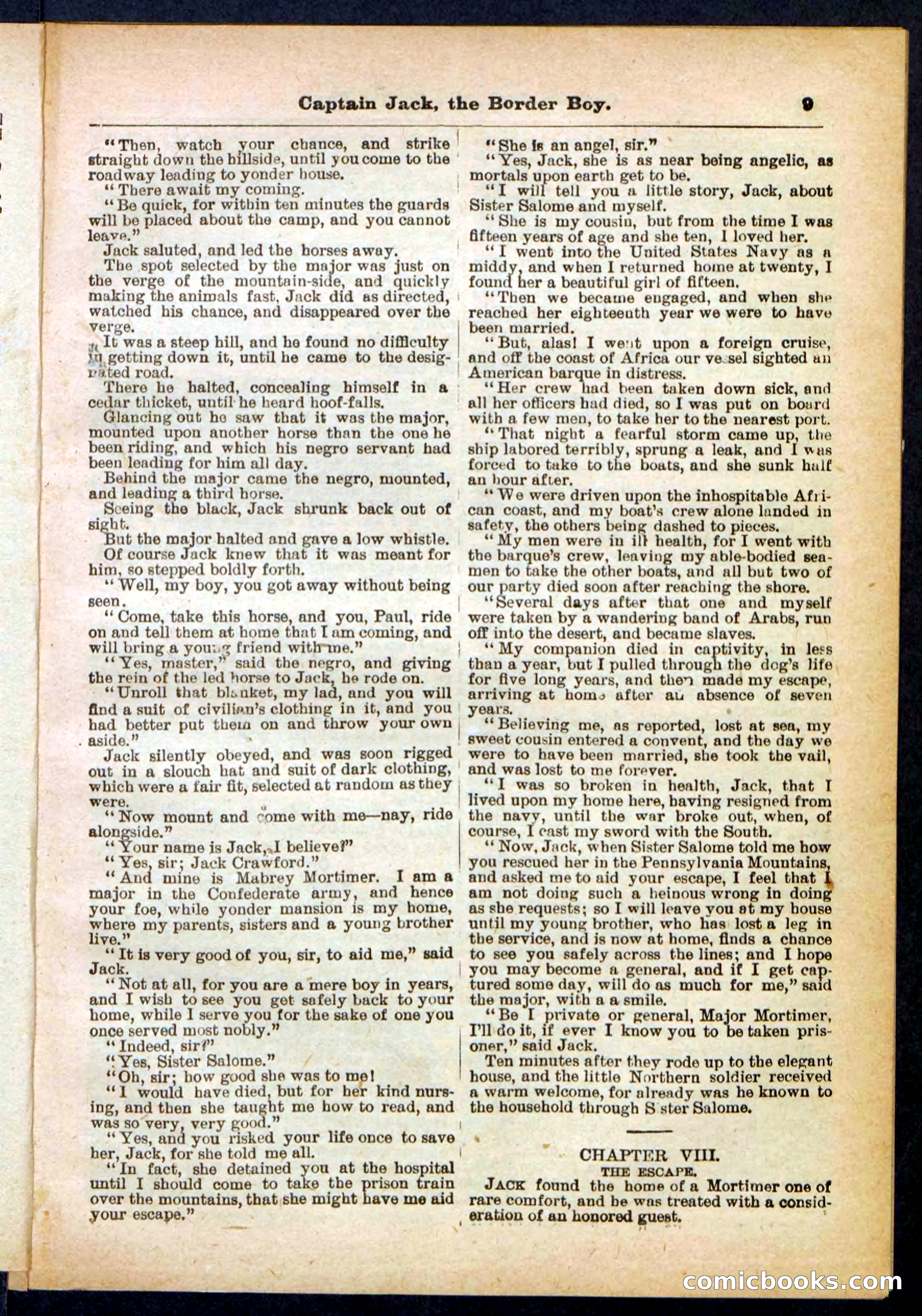 Beadle's Pocket Library No. 398 — page 9 of 32