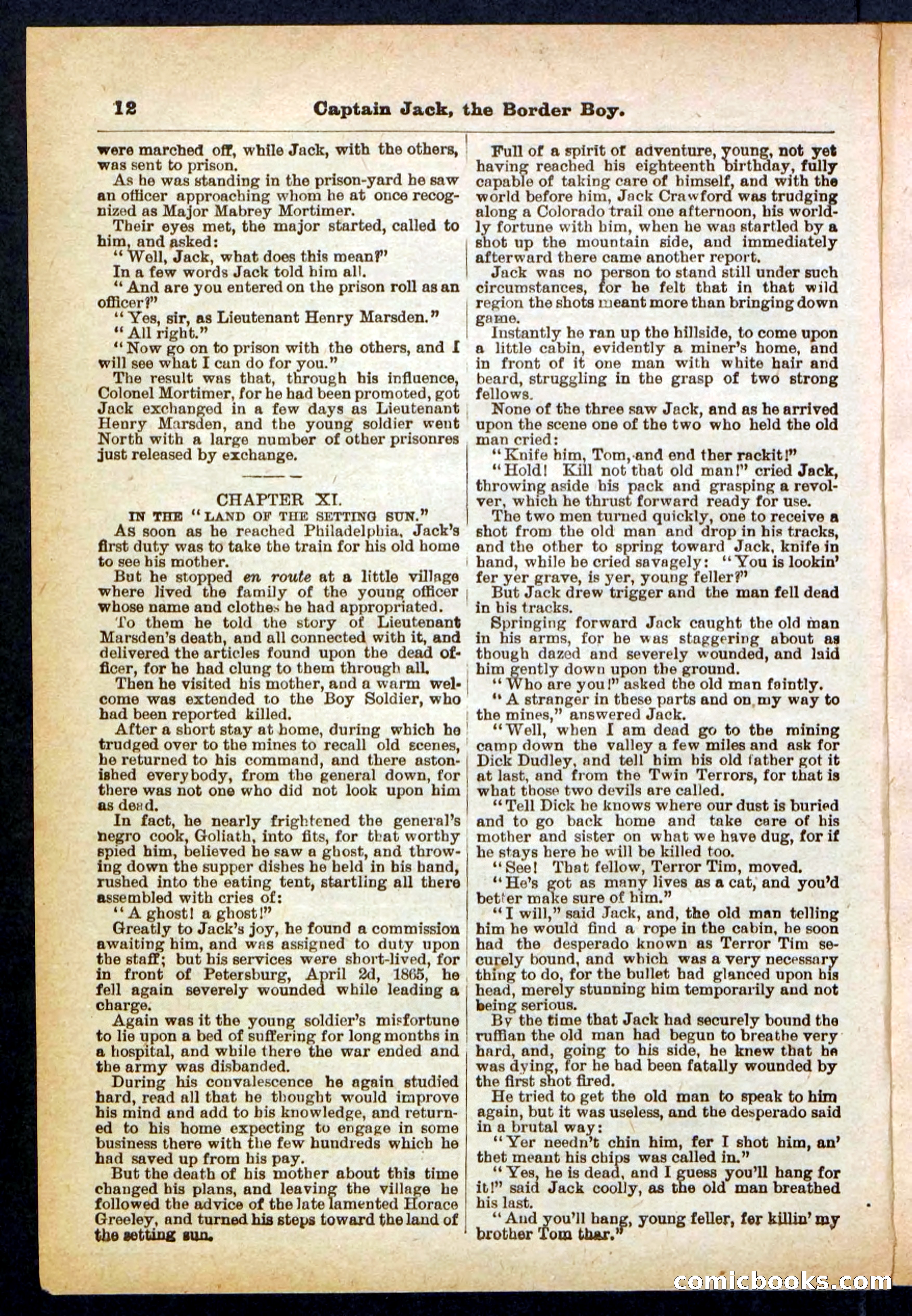 Beadle's Pocket Library No. 398 — page 12 of 32