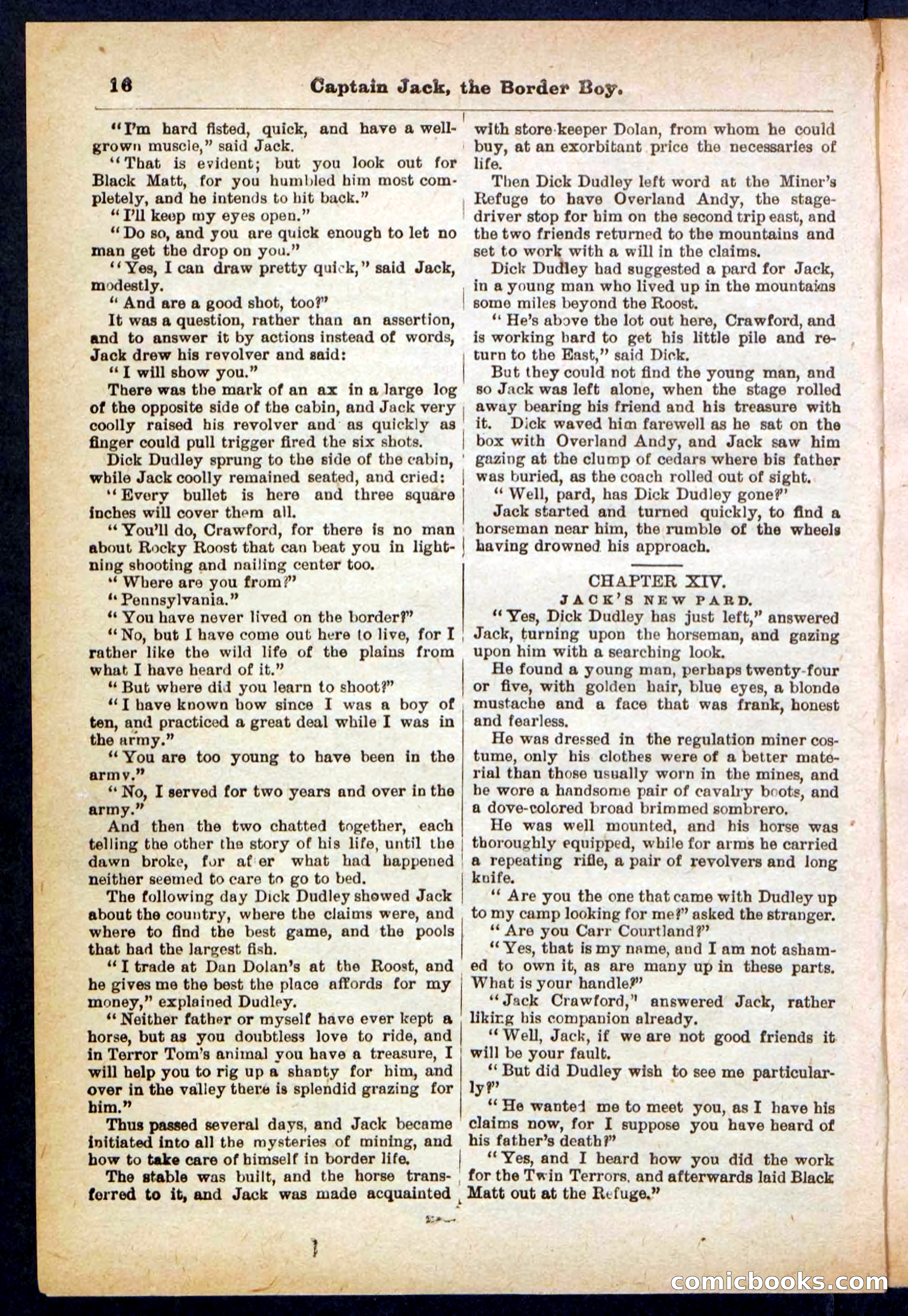 Beadle's Pocket Library No. 398 — page 16 of 32