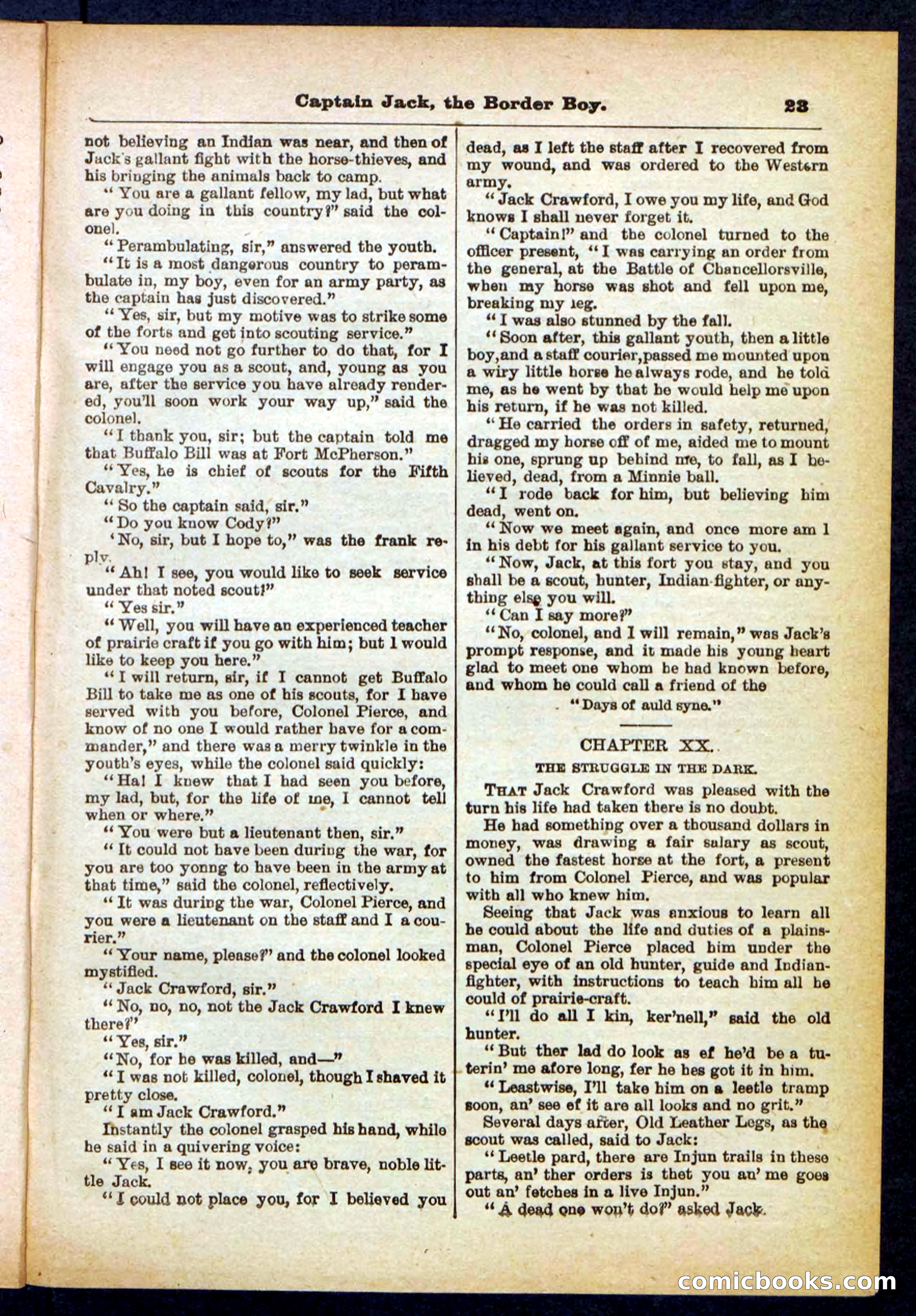 Beadle's Pocket Library No. 398 — page 23 of 32