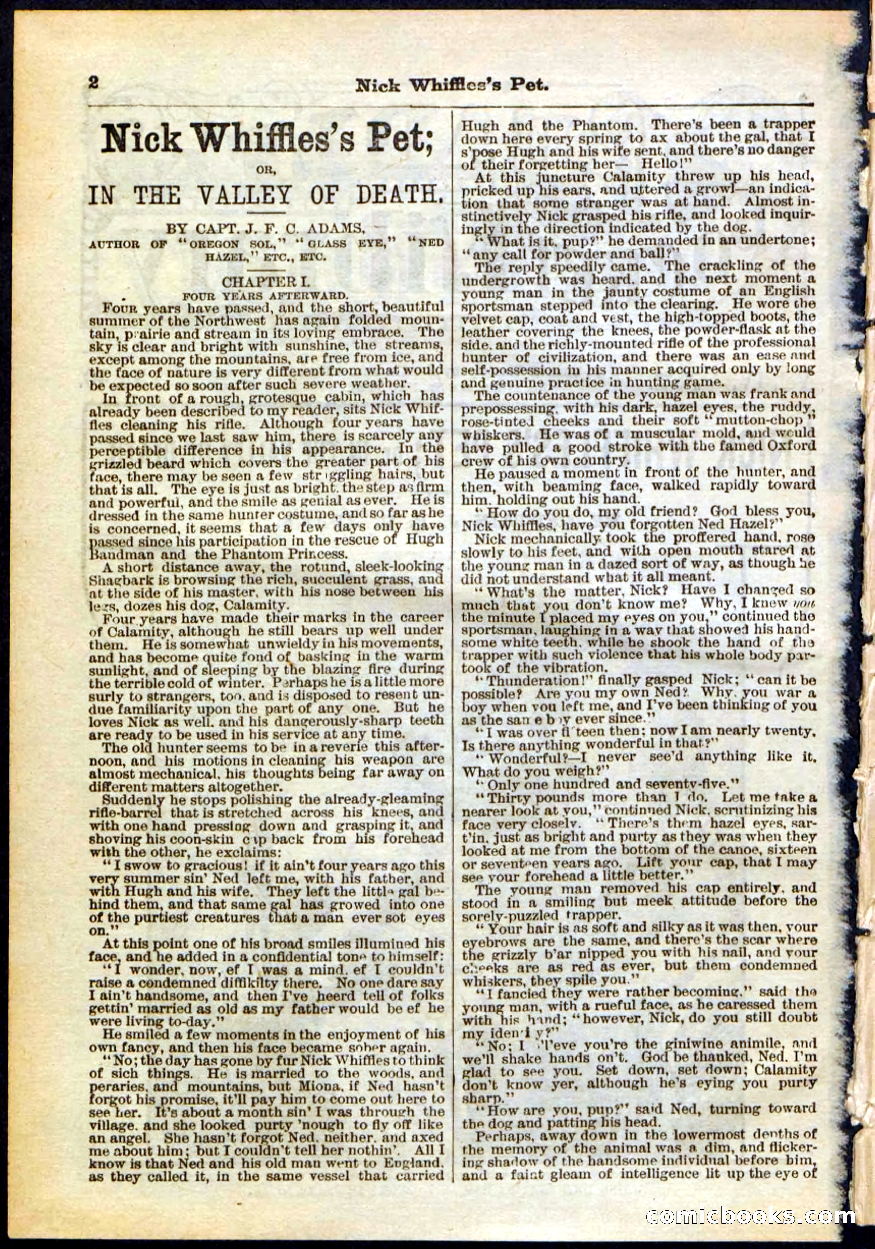 Beadle's Pocket Library, No. 40 — page 2 of 32