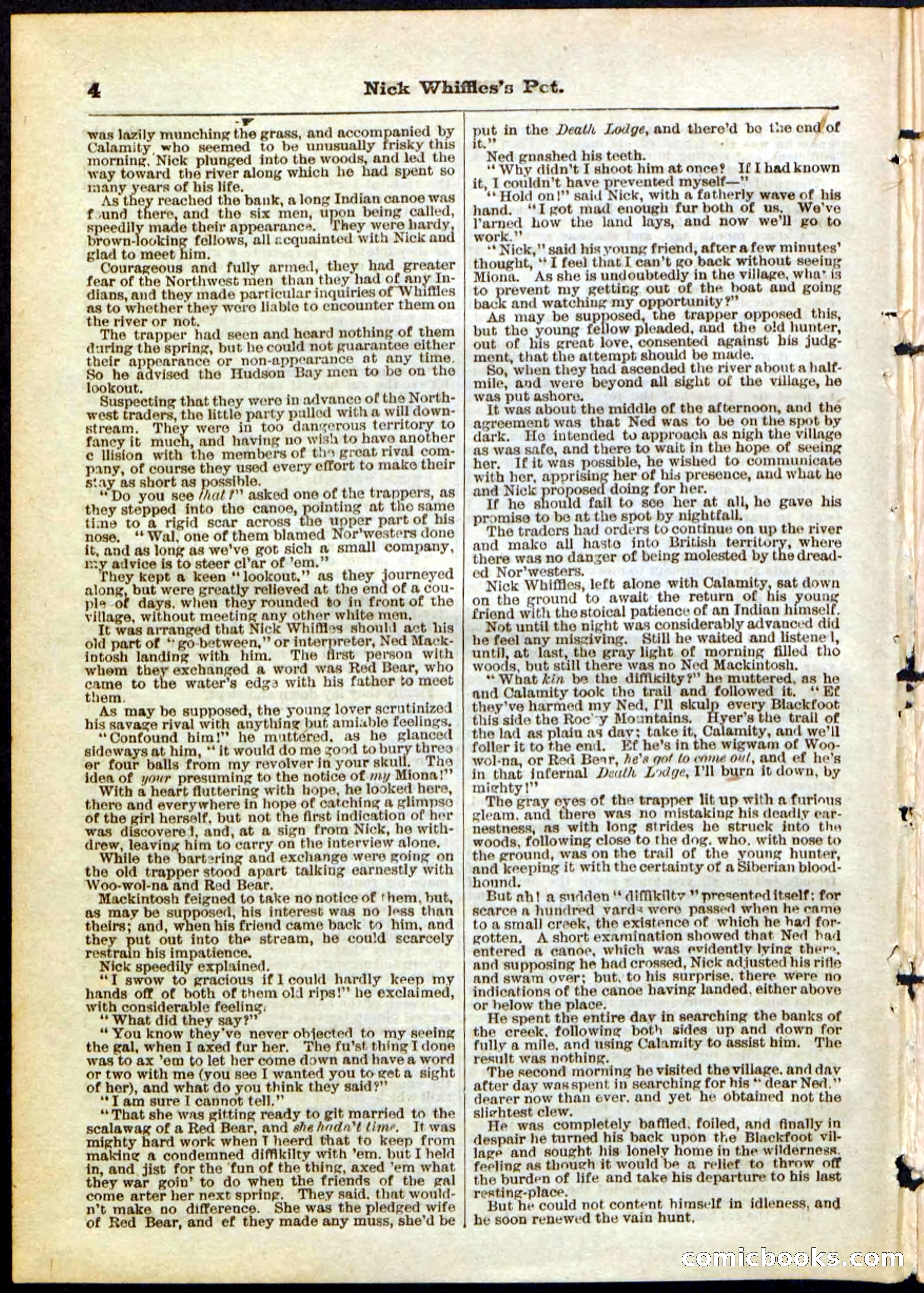 Beadle's Pocket Library, No. 40 — page 4 of 32