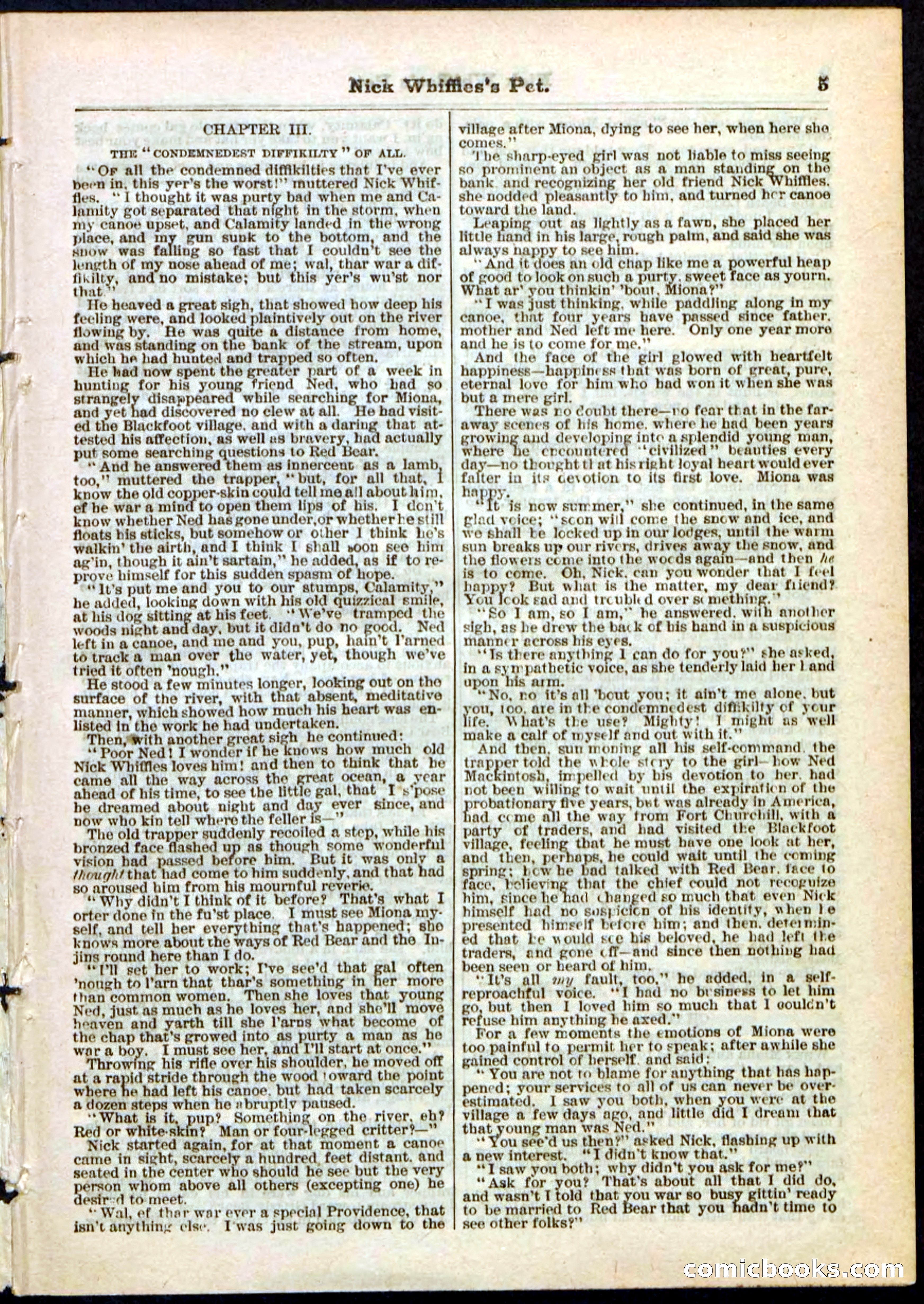 Beadle's Pocket Library, No. 40 — page 5 of 32