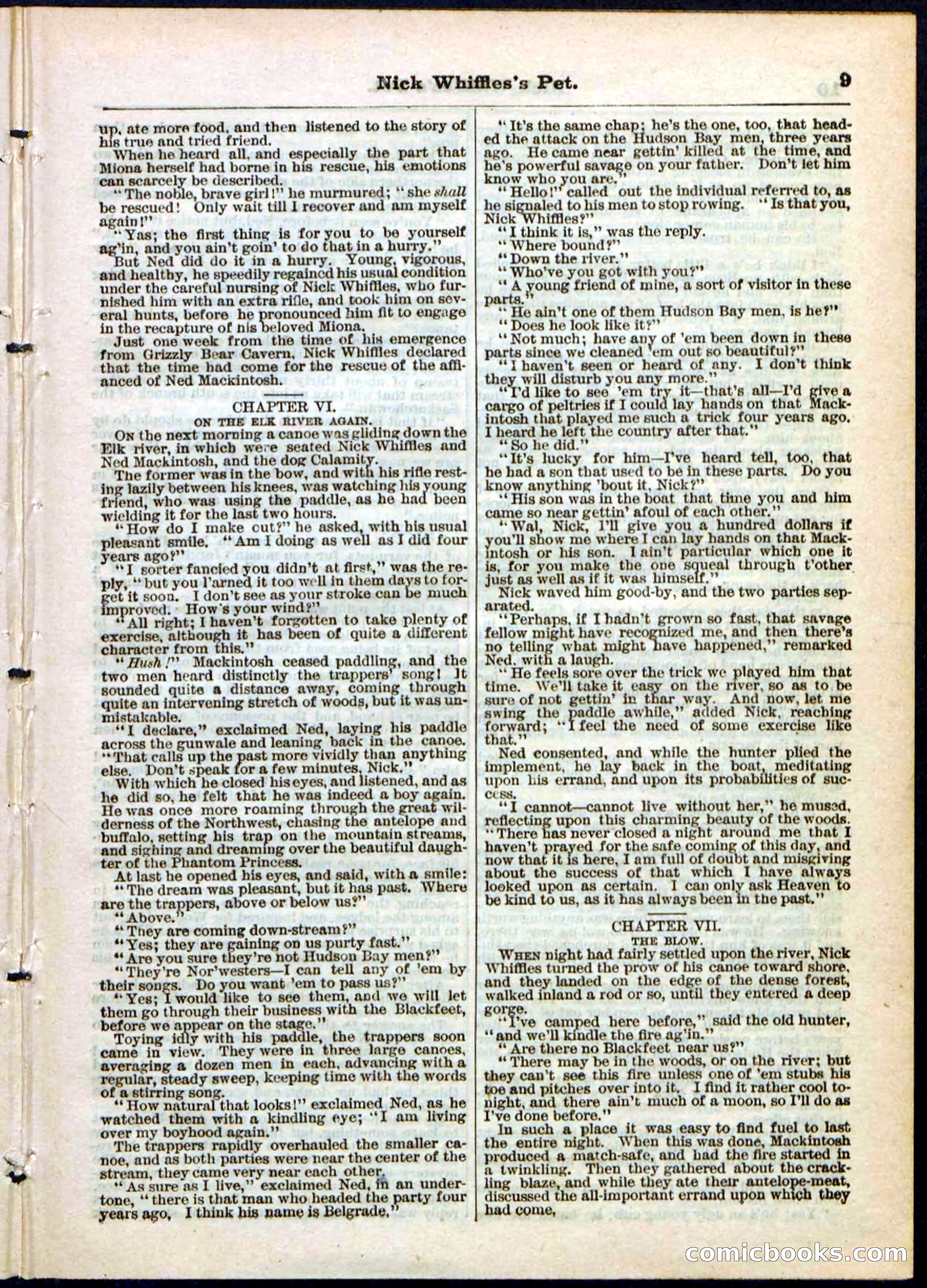 Beadle's Pocket Library, No. 40 — page 9 of 32