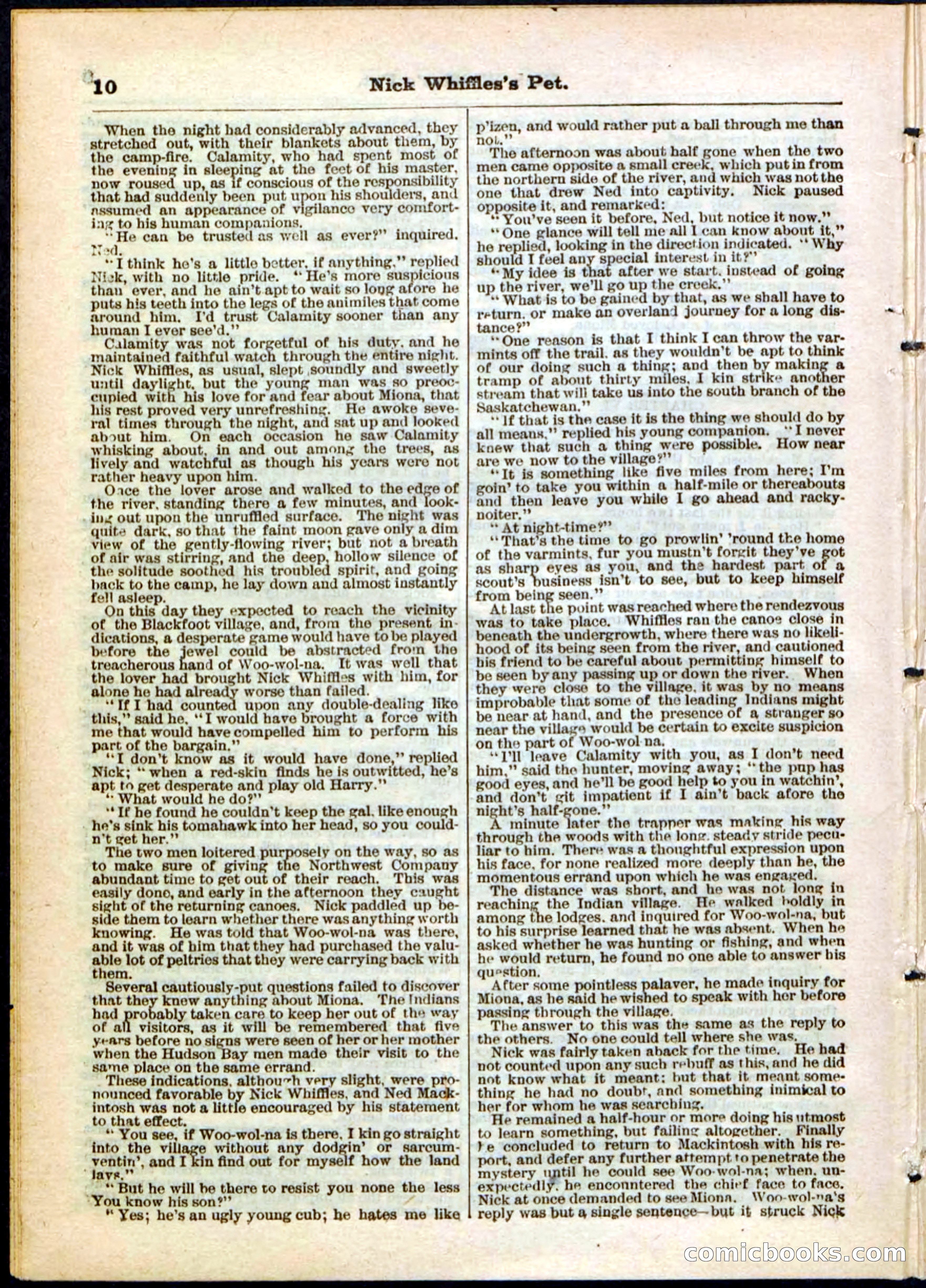 Beadle's Pocket Library, No. 40 — page 10 of 32