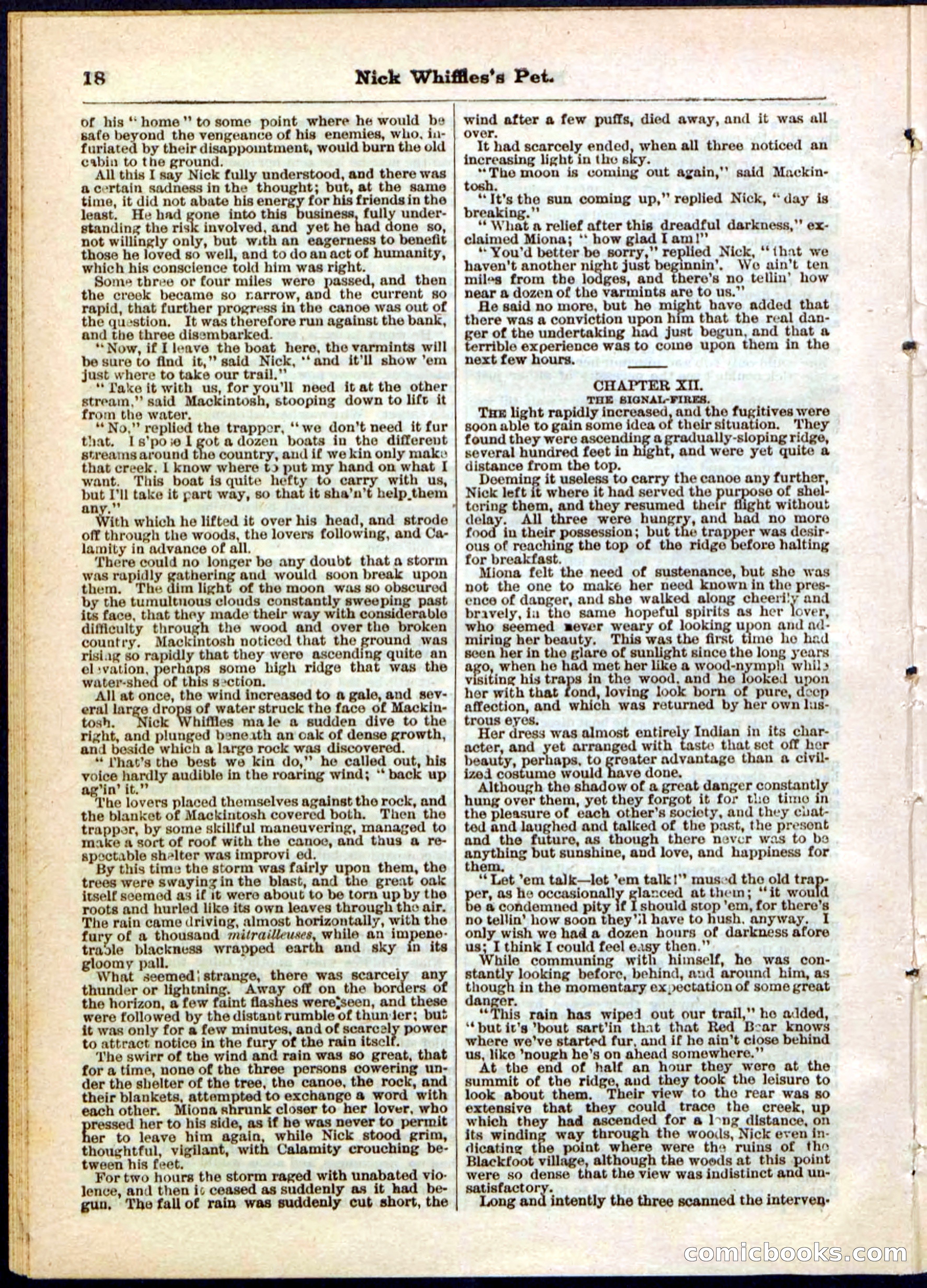Beadle's Pocket Library, No. 40 — page 18 of 32