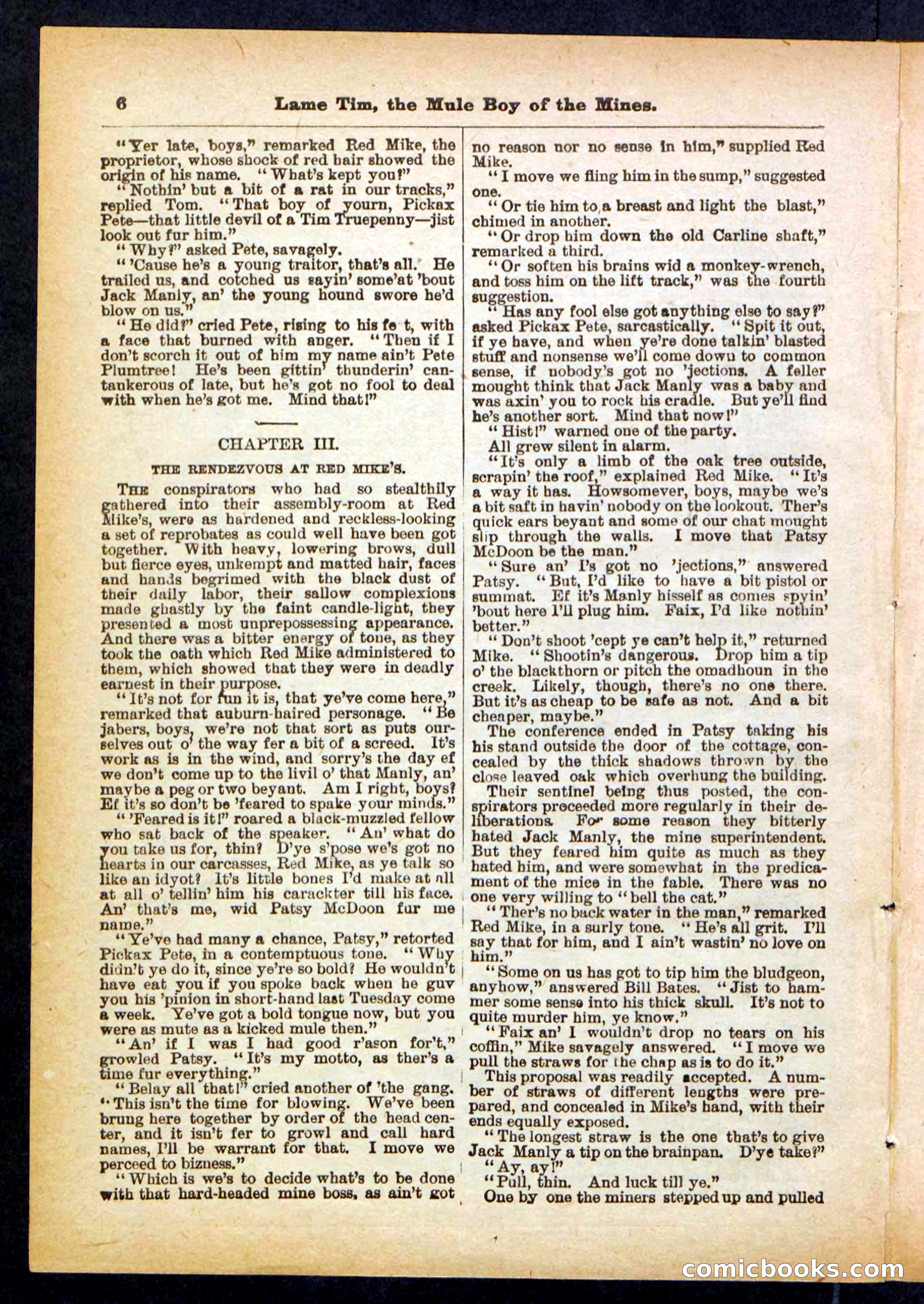 Beadle's Pocket Library No. 401 — page 6 of 32