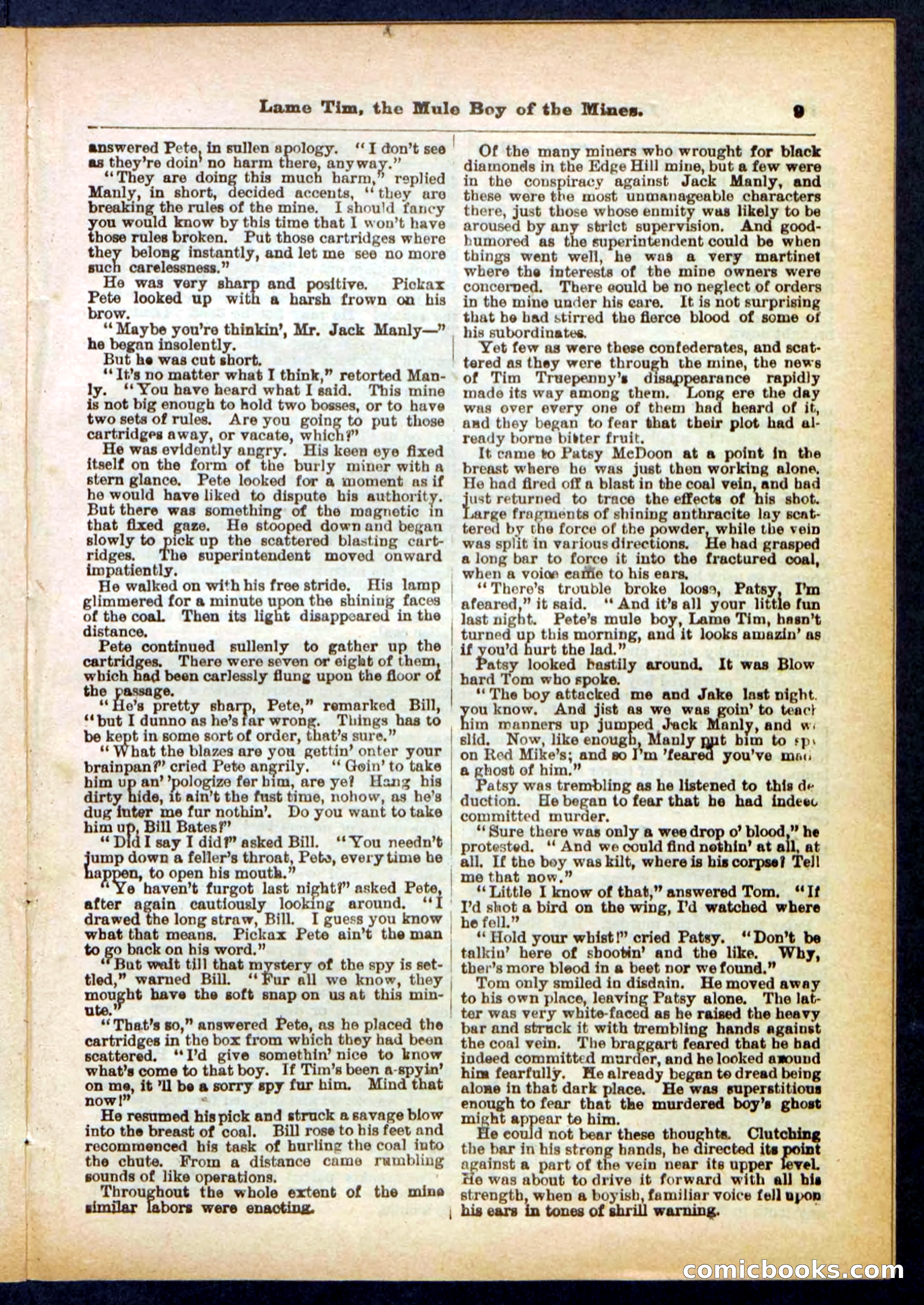 Beadle's Pocket Library No. 401 — page 9 of 32