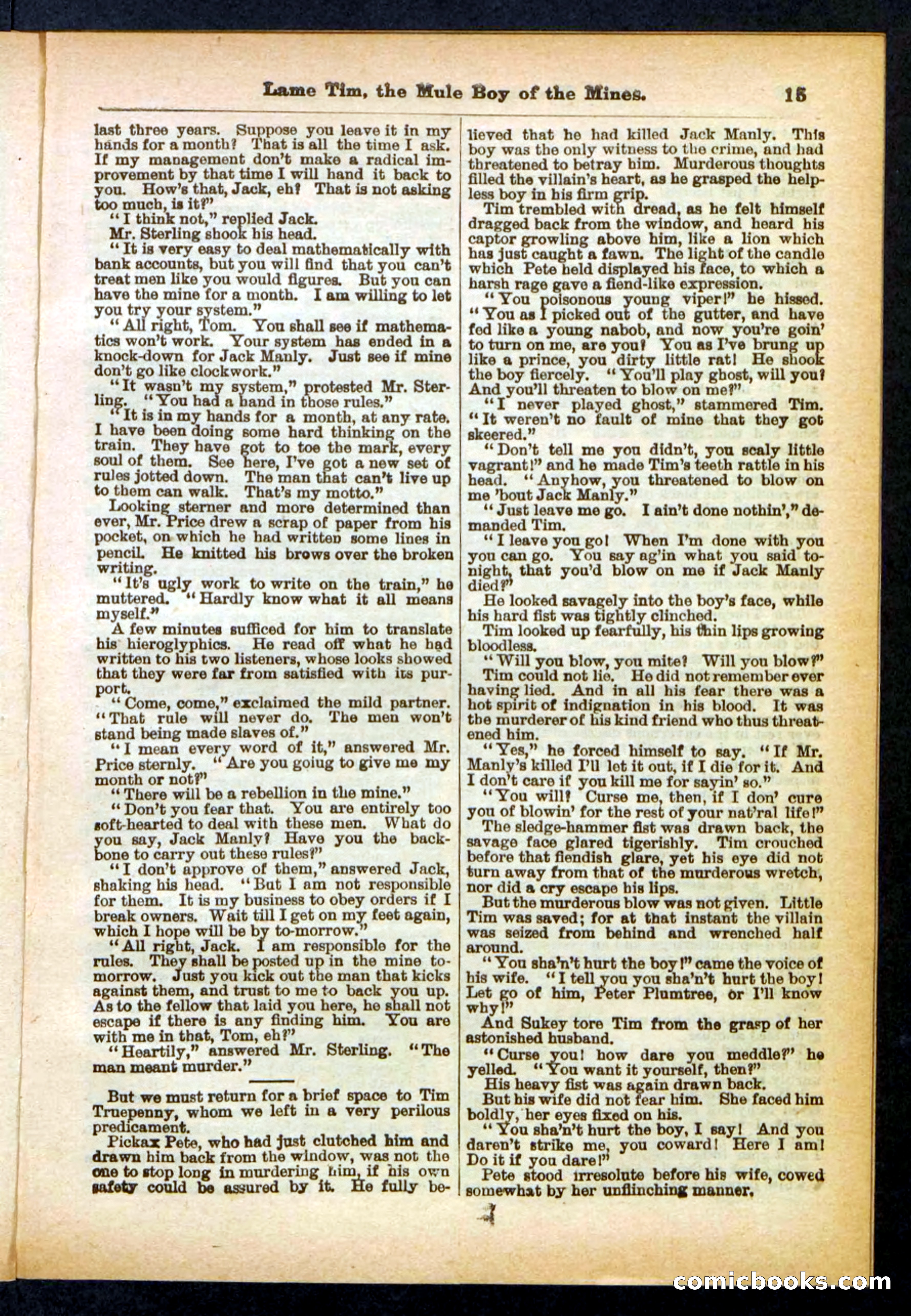 Beadle's Pocket Library No. 401 — page 15 of 32