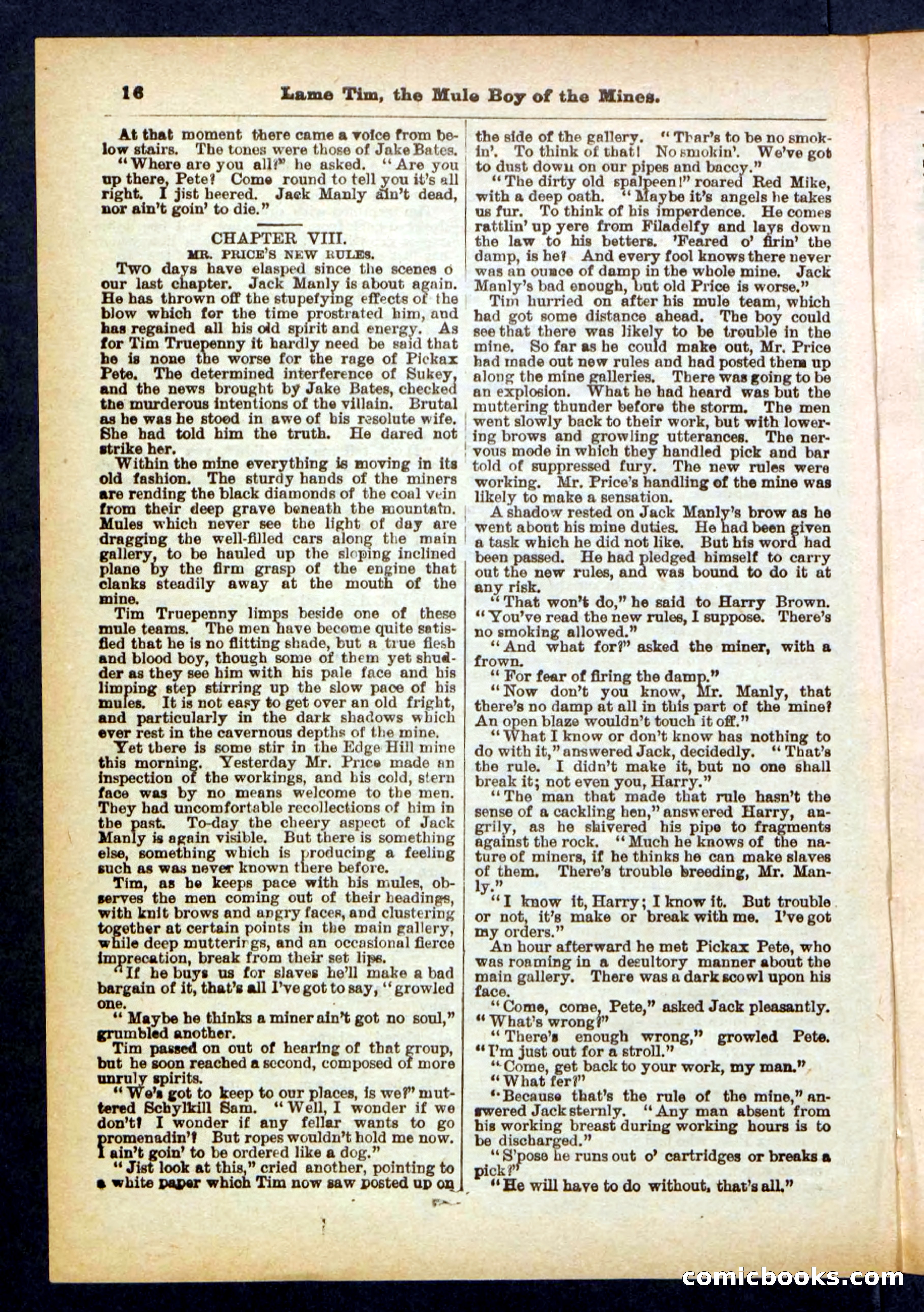 Beadle's Pocket Library No. 401 — page 16 of 32