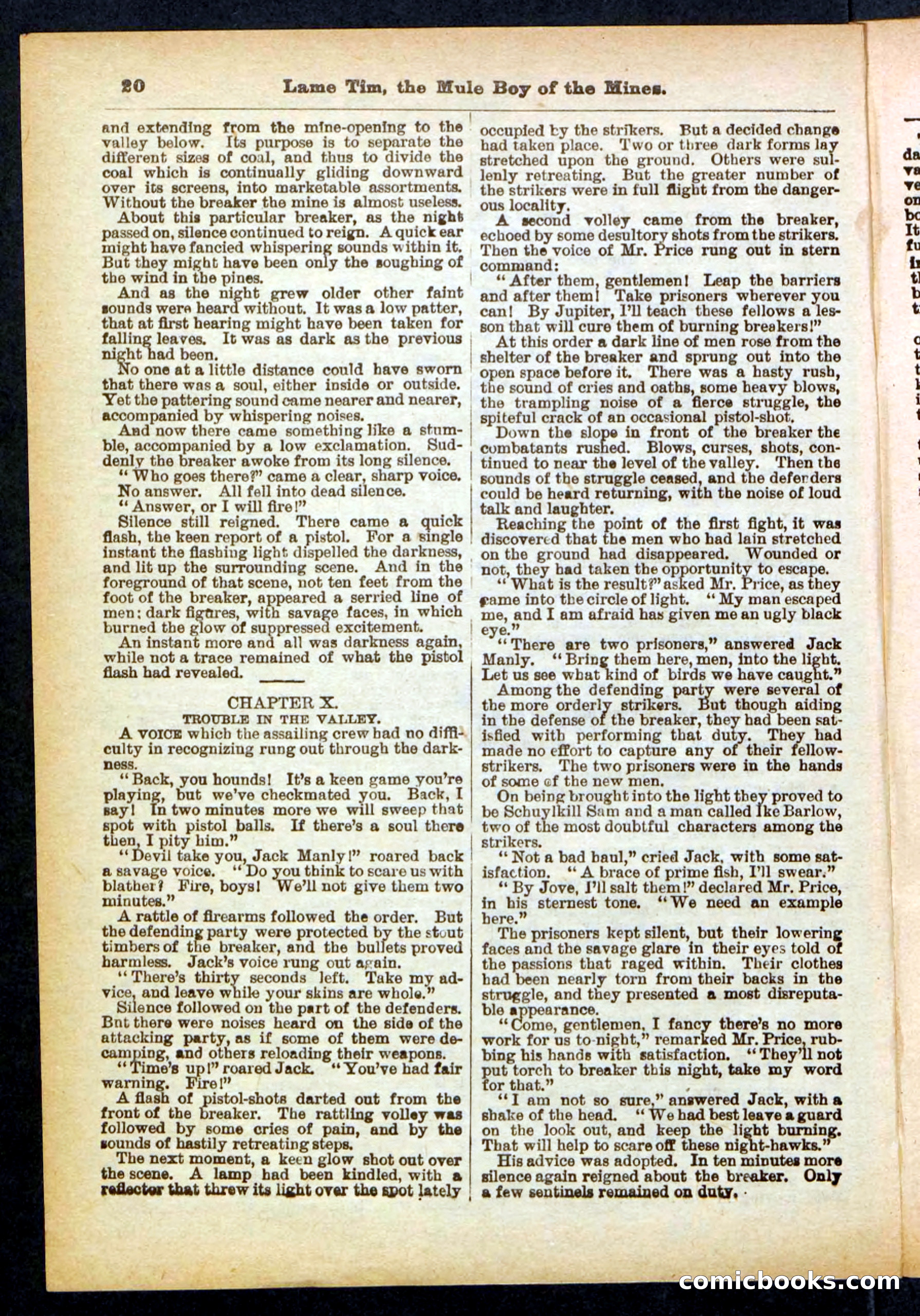 Beadle's Pocket Library No. 401 — page 20 of 32