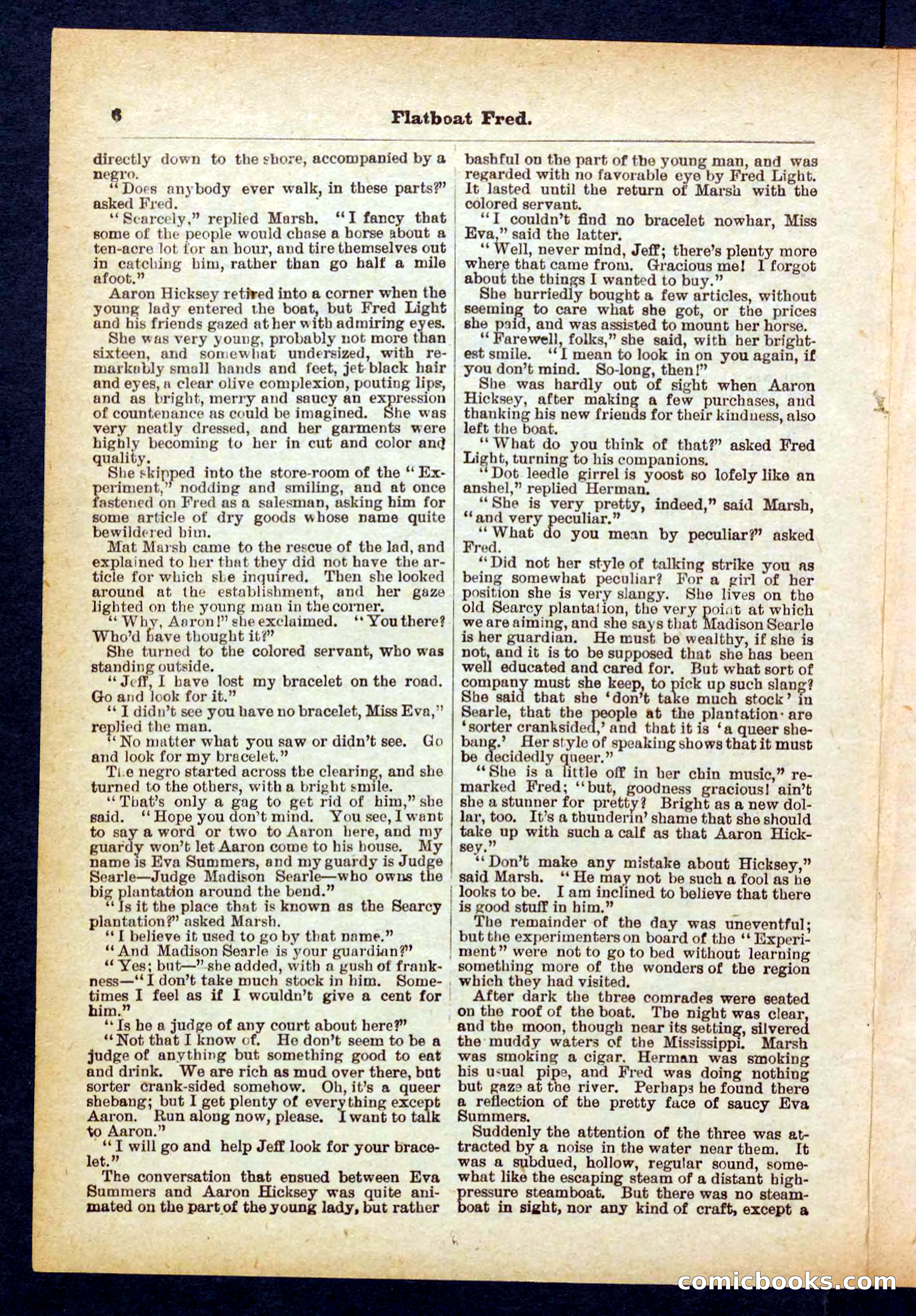 Beadle's Pocket Library No. 402 — page 6 of 32
