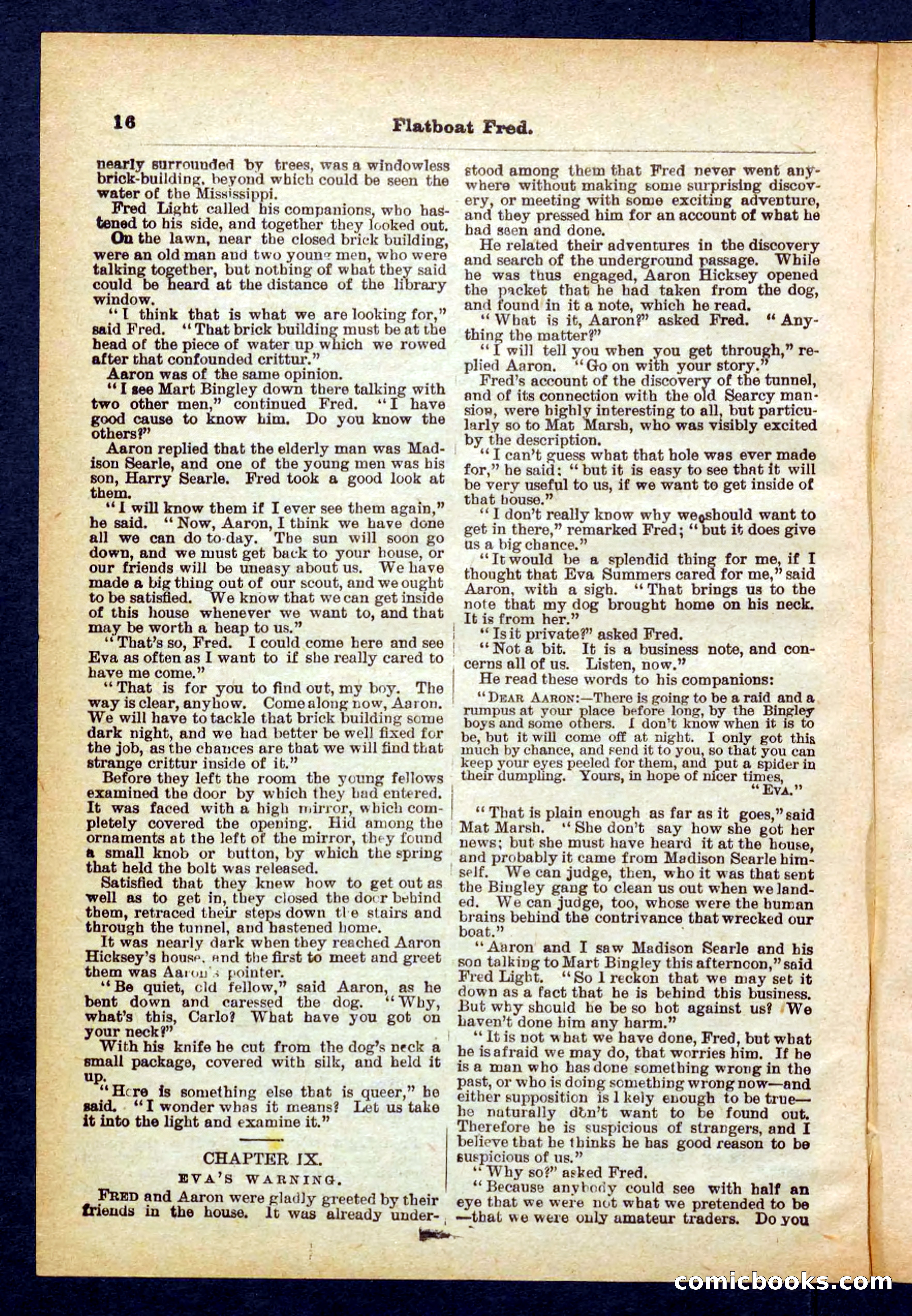 Beadle's Pocket Library No. 402 — page 16 of 32