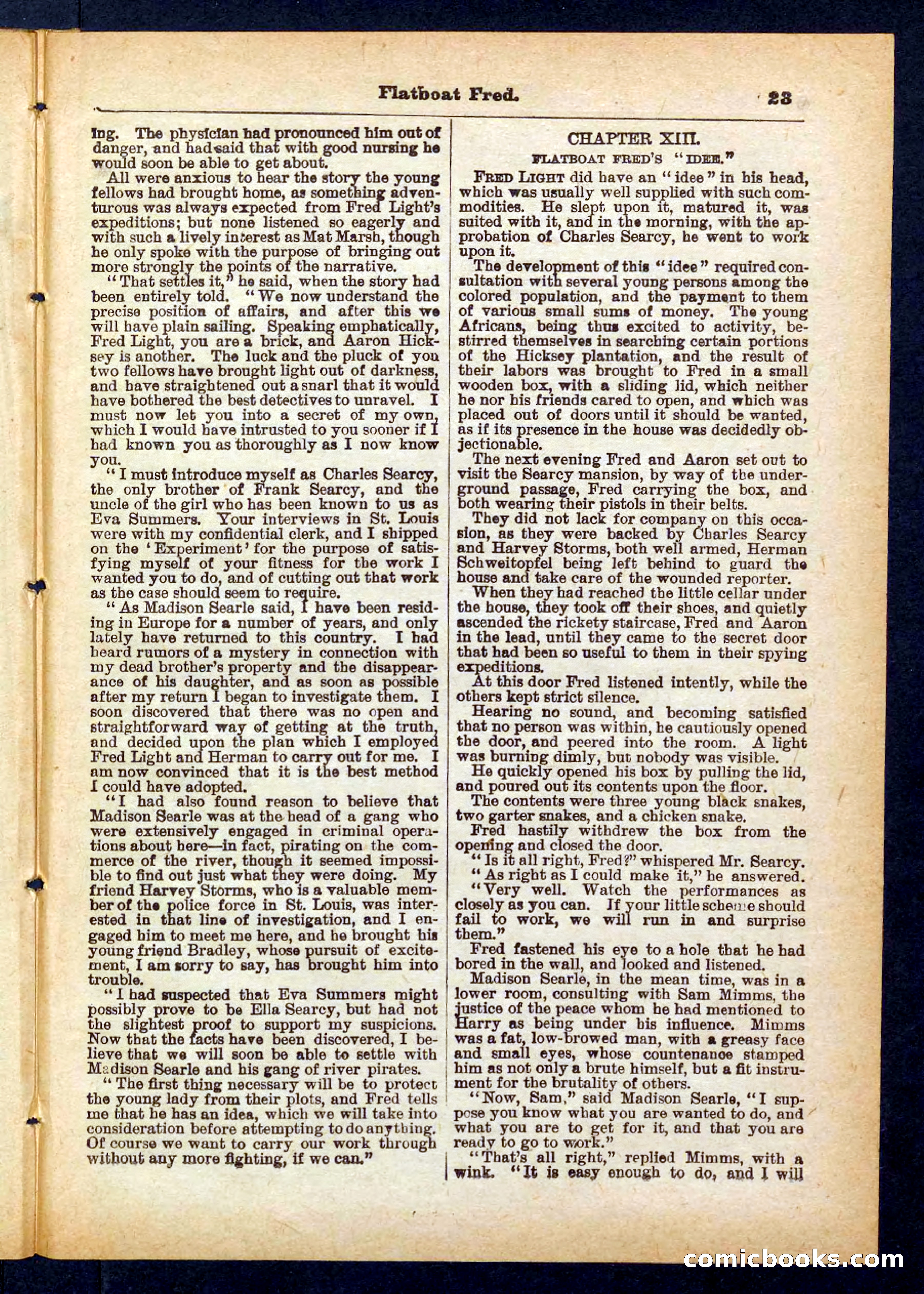 Beadle's Pocket Library No. 402 — page 23 of 32