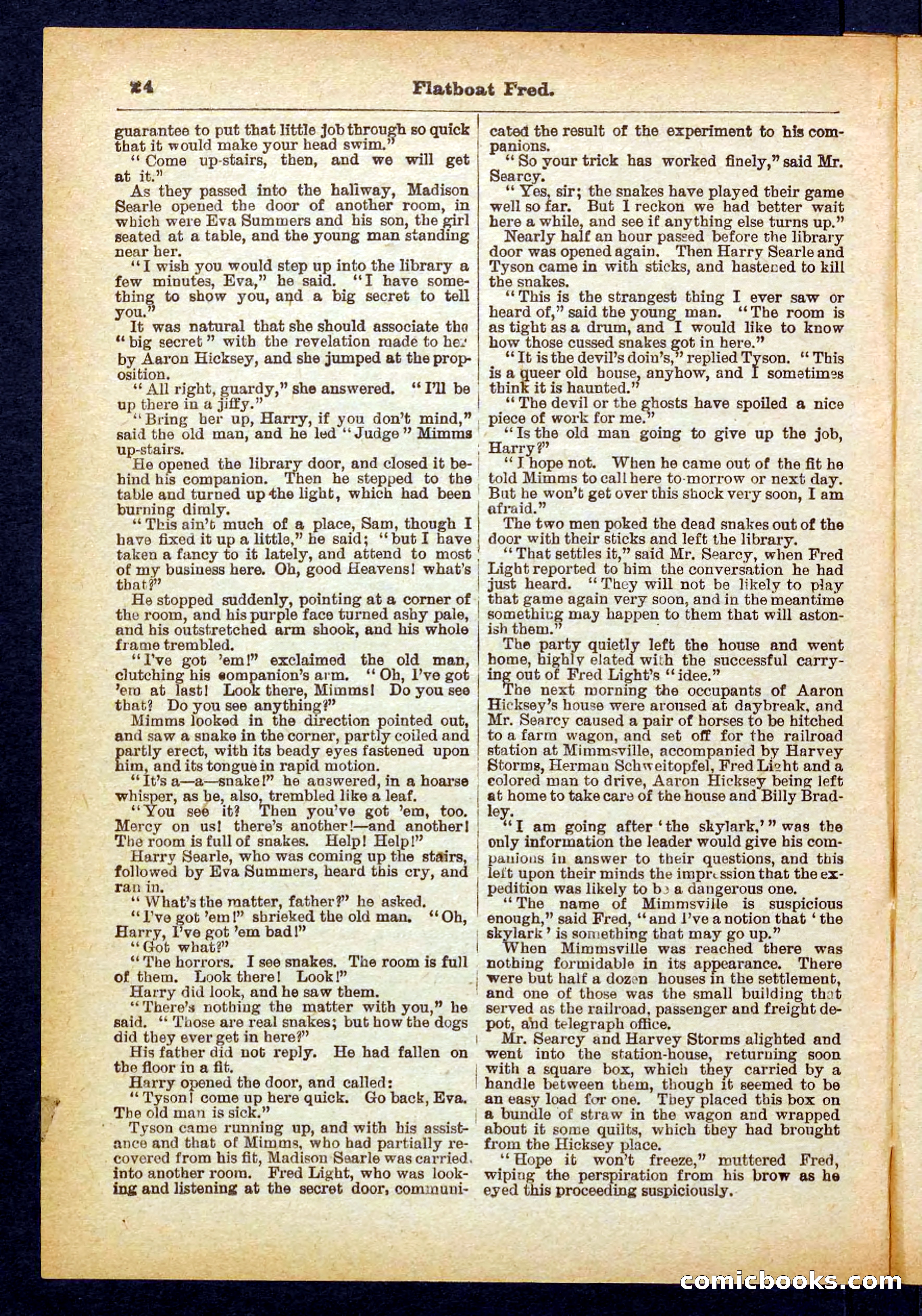 Beadle's Pocket Library No. 402 — page 24 of 32