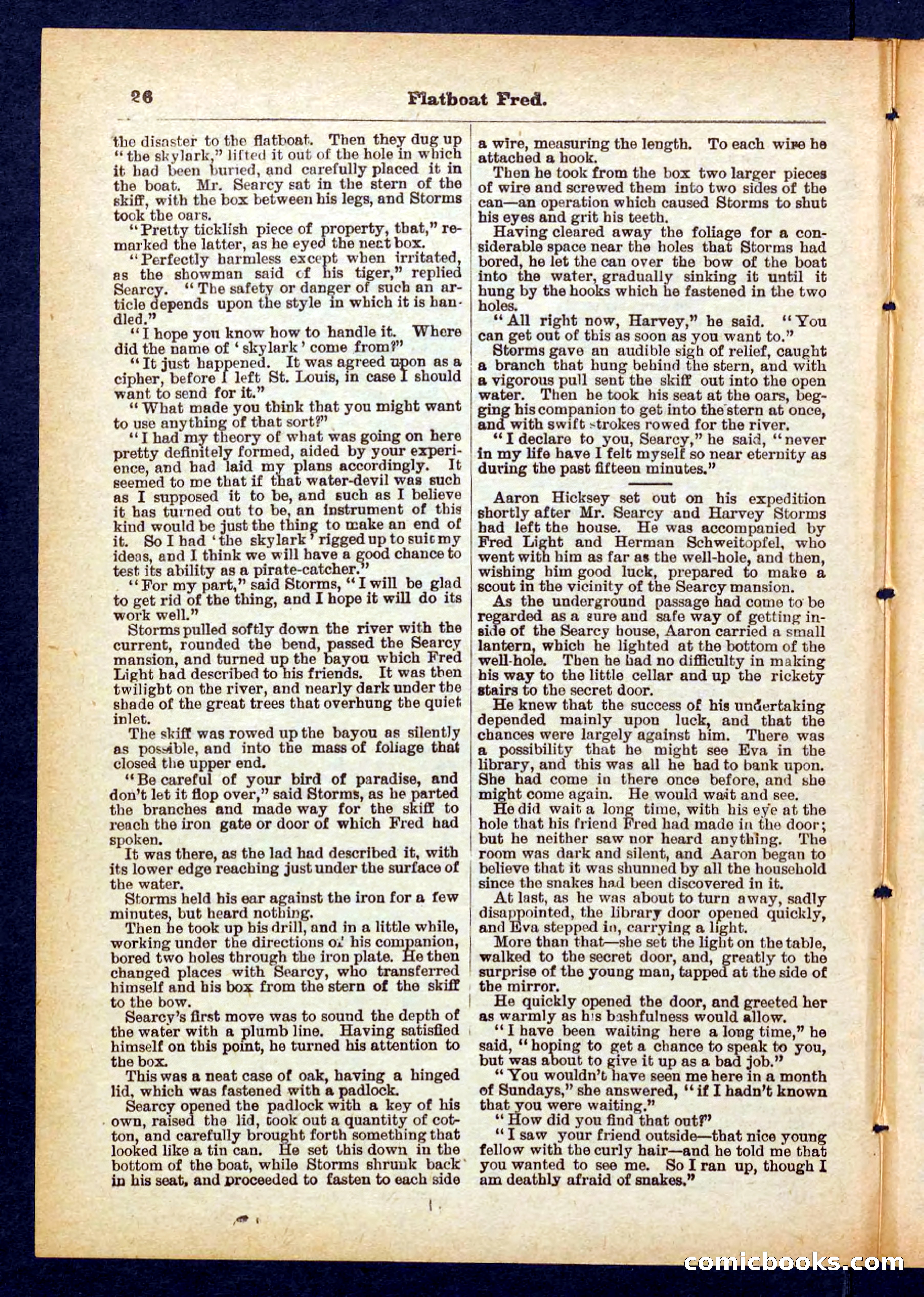 Beadle's Pocket Library No. 402 — page 26 of 32