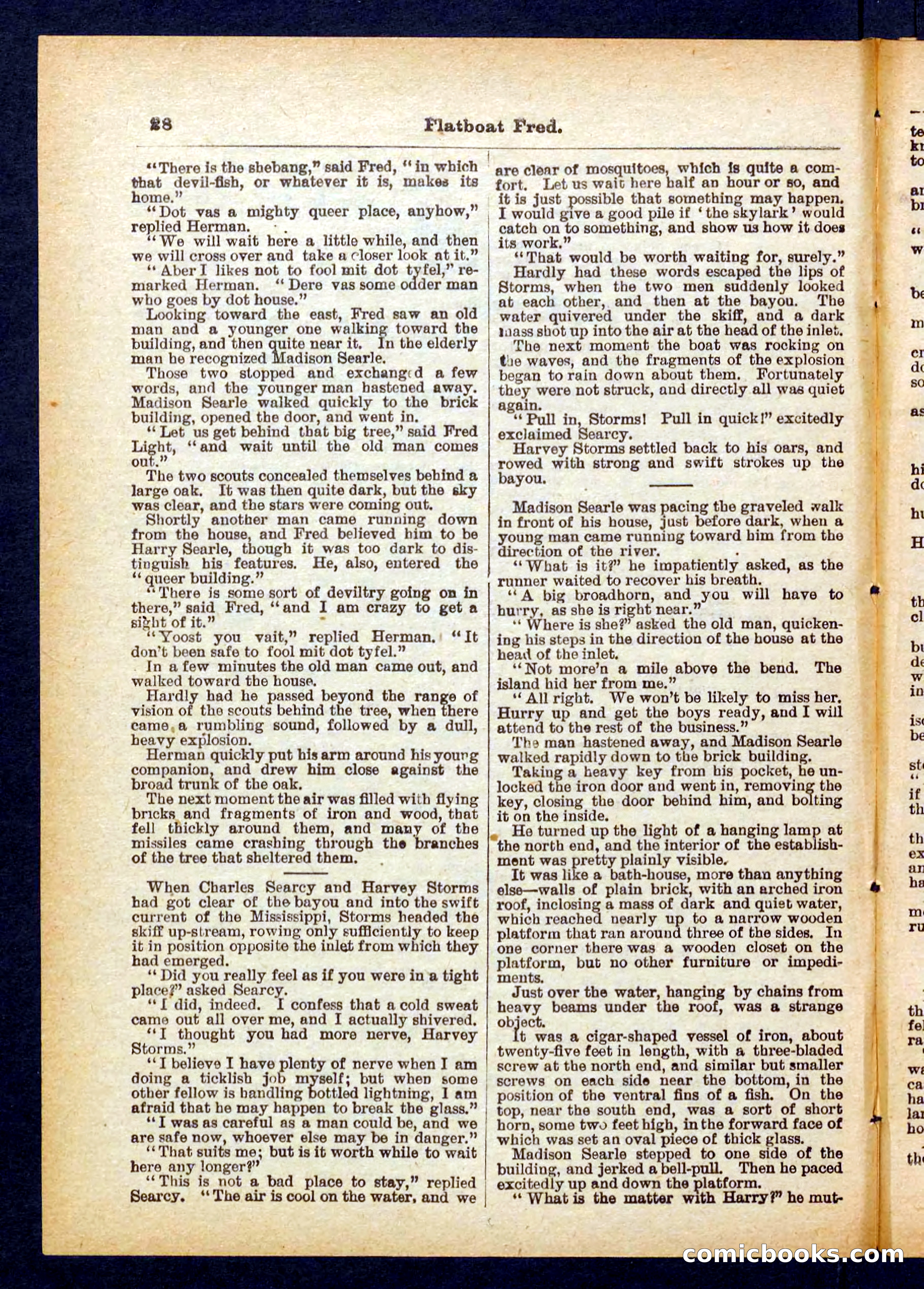 Beadle's Pocket Library No. 402 — page 28 of 32