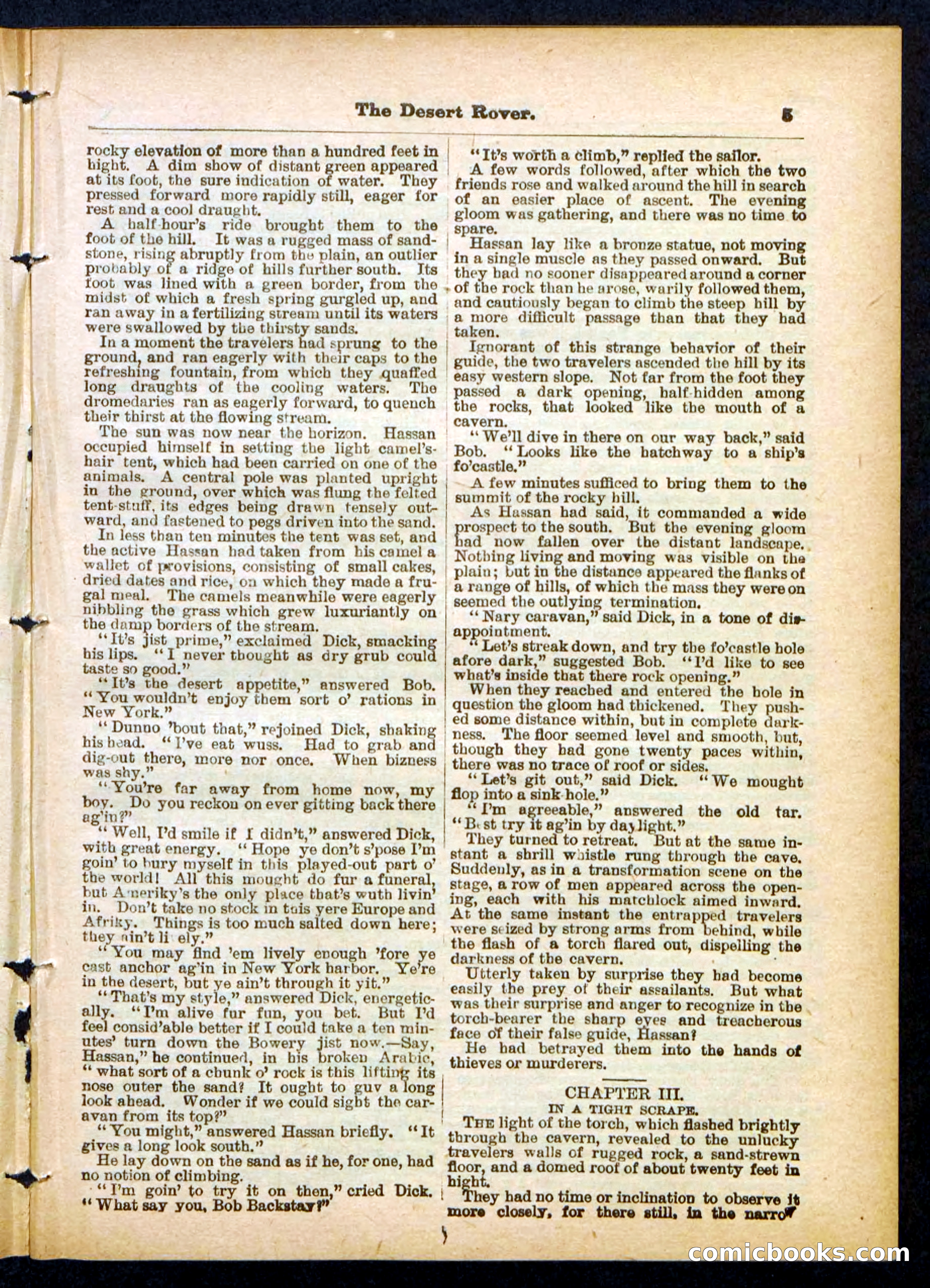 Beadle's Pocket Library No. 408 — page 5 of 32